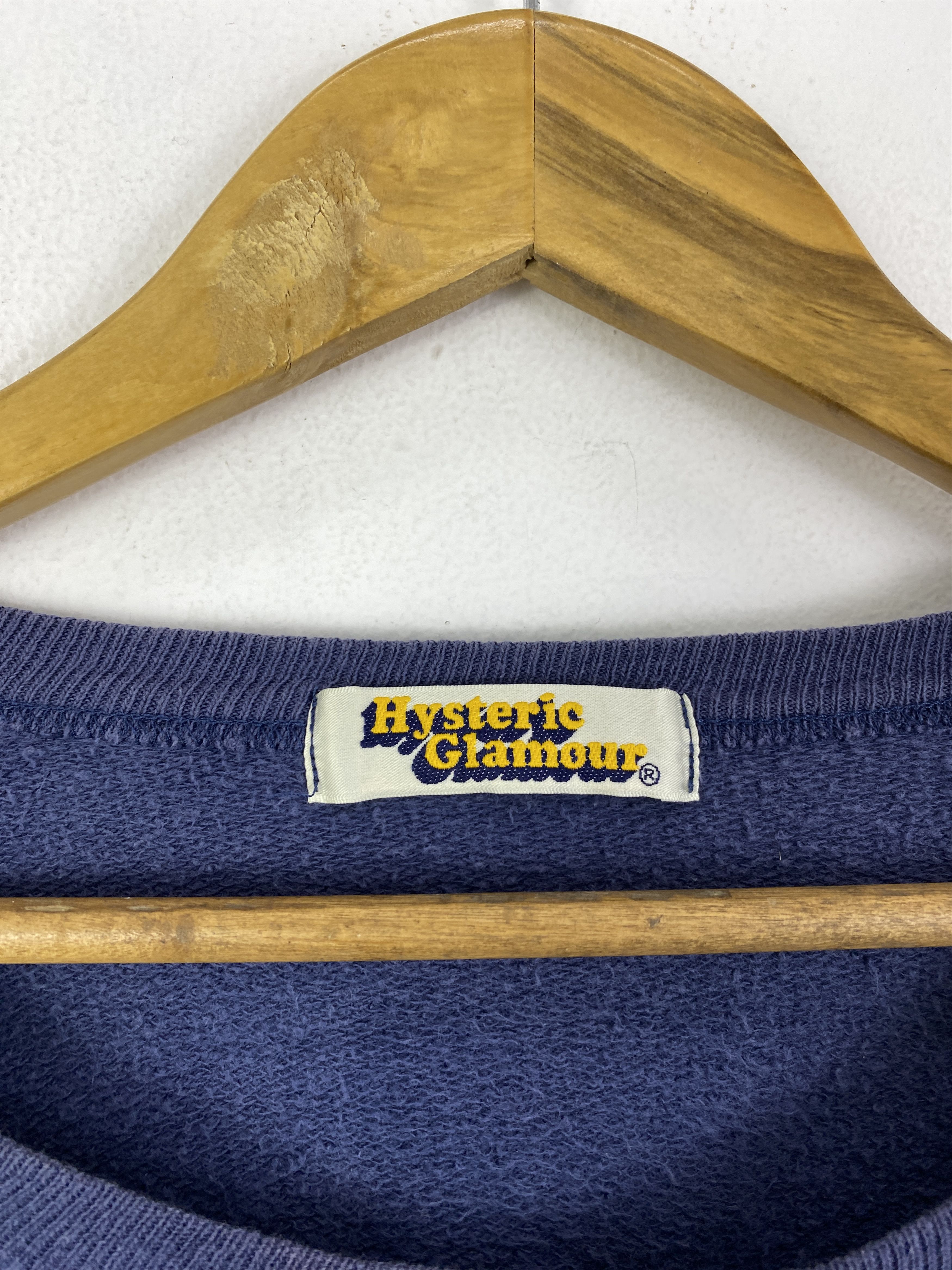 Hysteric Glamour Vintage Hysteric Glamour Short Sleeve Sweatshirt SH0124 Size US L / EU 52-54 / 3 - 7 Thumbnail