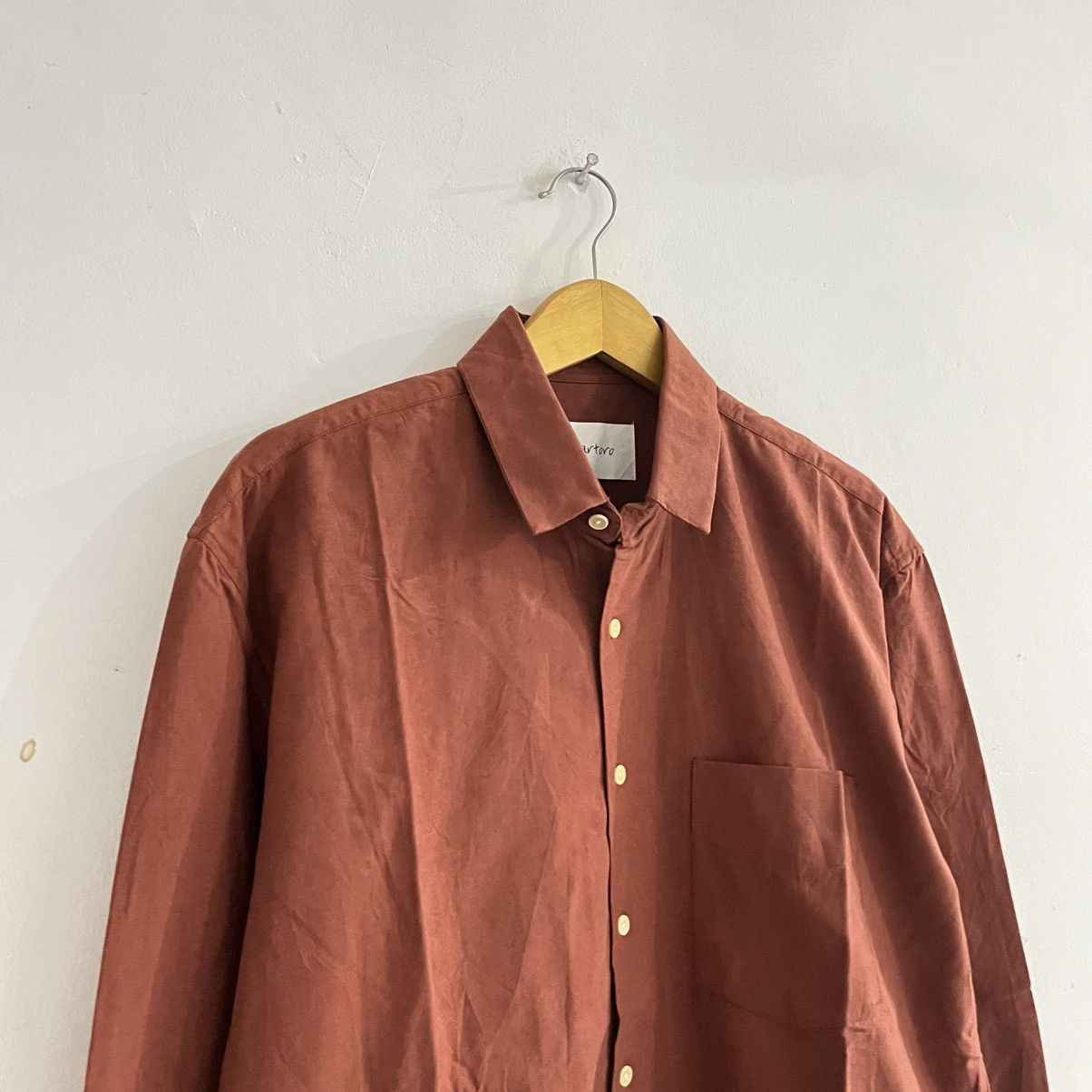 Japanese Brand Sartoro - Basic Longsleeve Shirt Size US XL / EU 56 / 4 - 3 Thumbnail