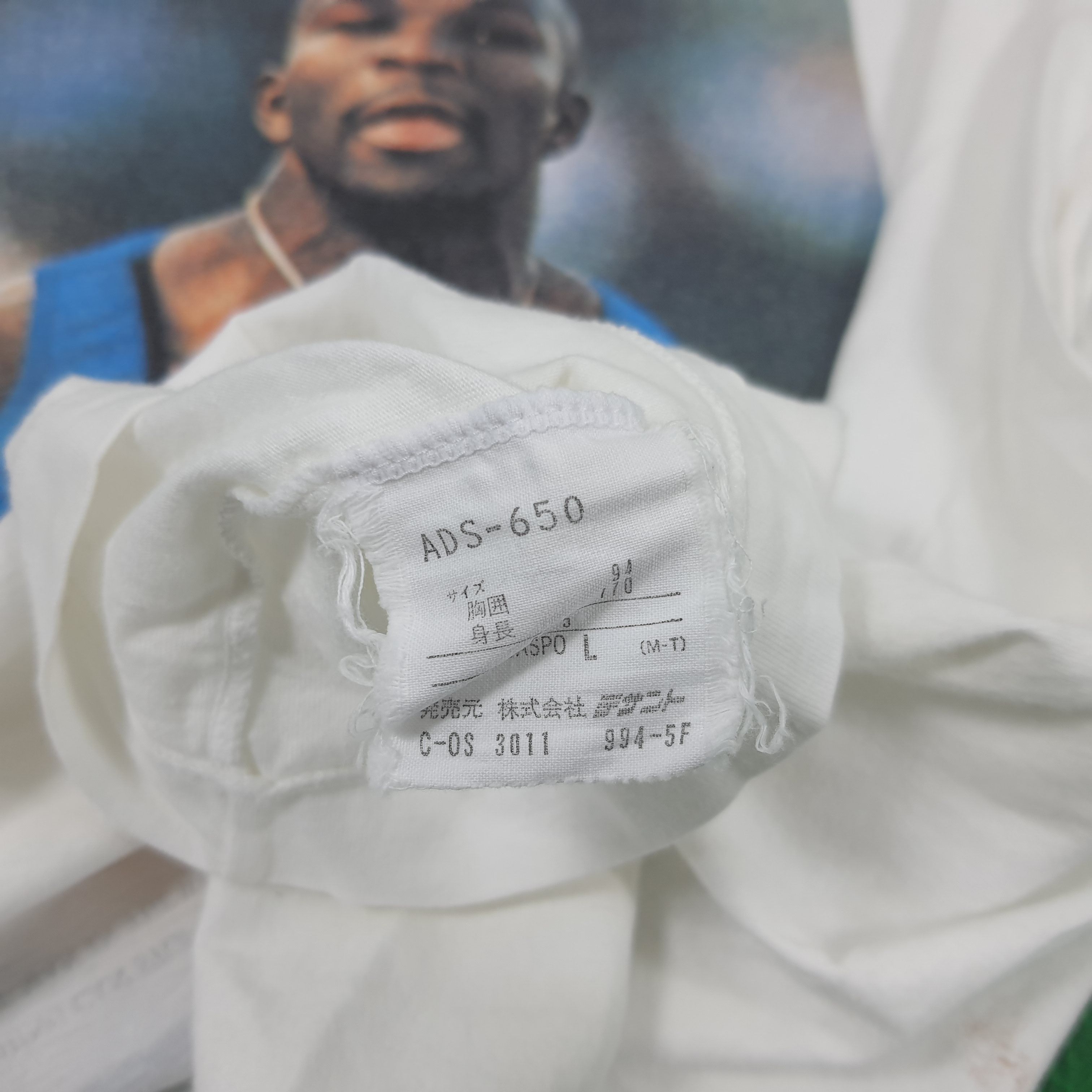 Adidas Vintage Adidas Donovan Bailey Legends Runner T-shirt Size US M / EU 48-50 / 2 - 8 Thumbnail