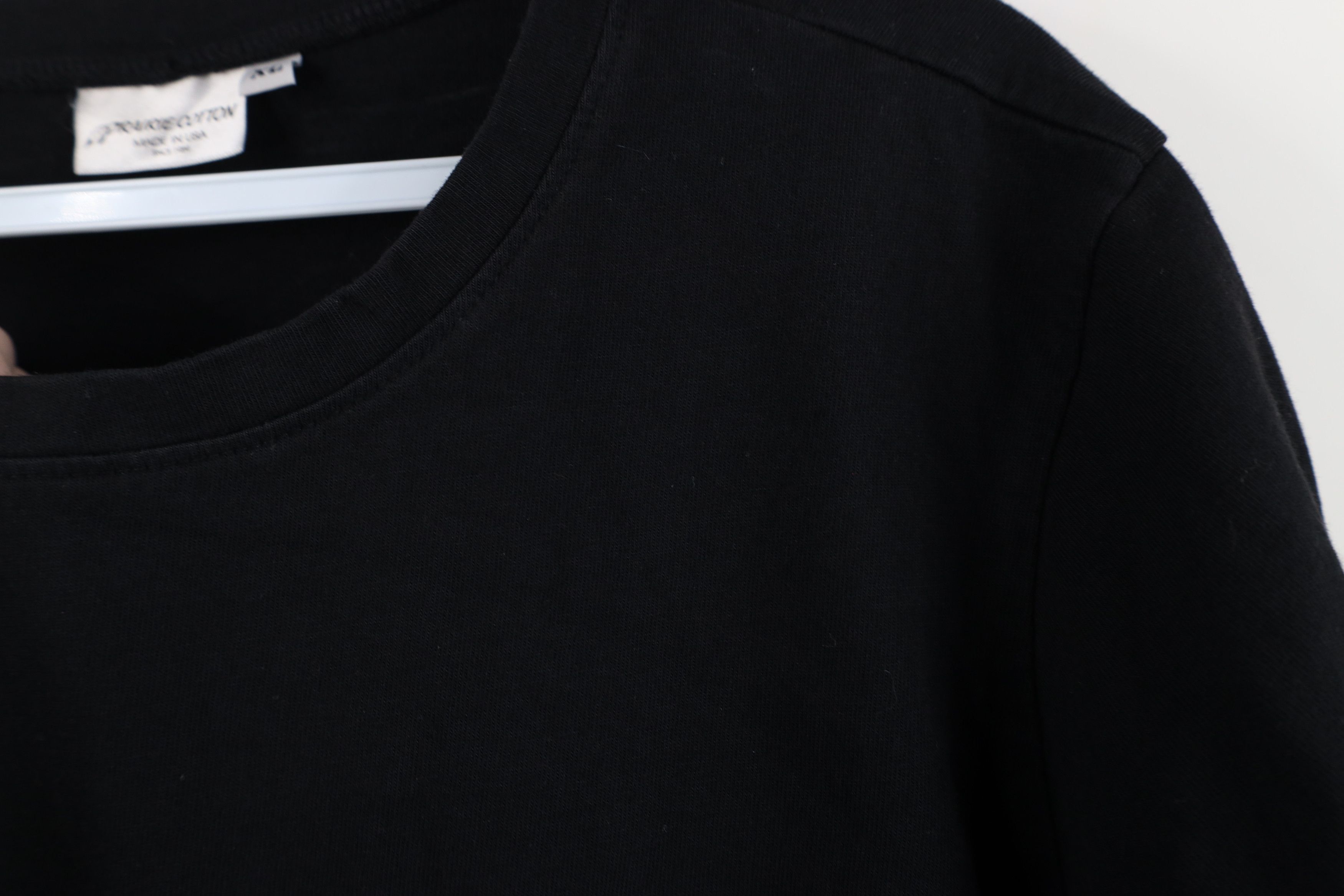Vintage Vintage 90s Prairie Cotton Short Sleeve T-Shirt Black USA Size XL / US 12-14 / IT 48-50 - 4 Thumbnail