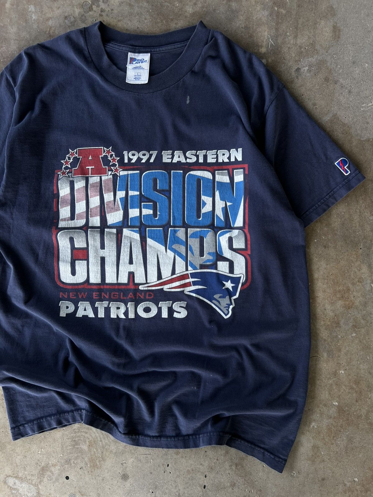 Starter Vintage 90’s NFL New England Patriots Pro Player T Shirt Size US L / EU 52-54 / 3 - 1 Thumbnail