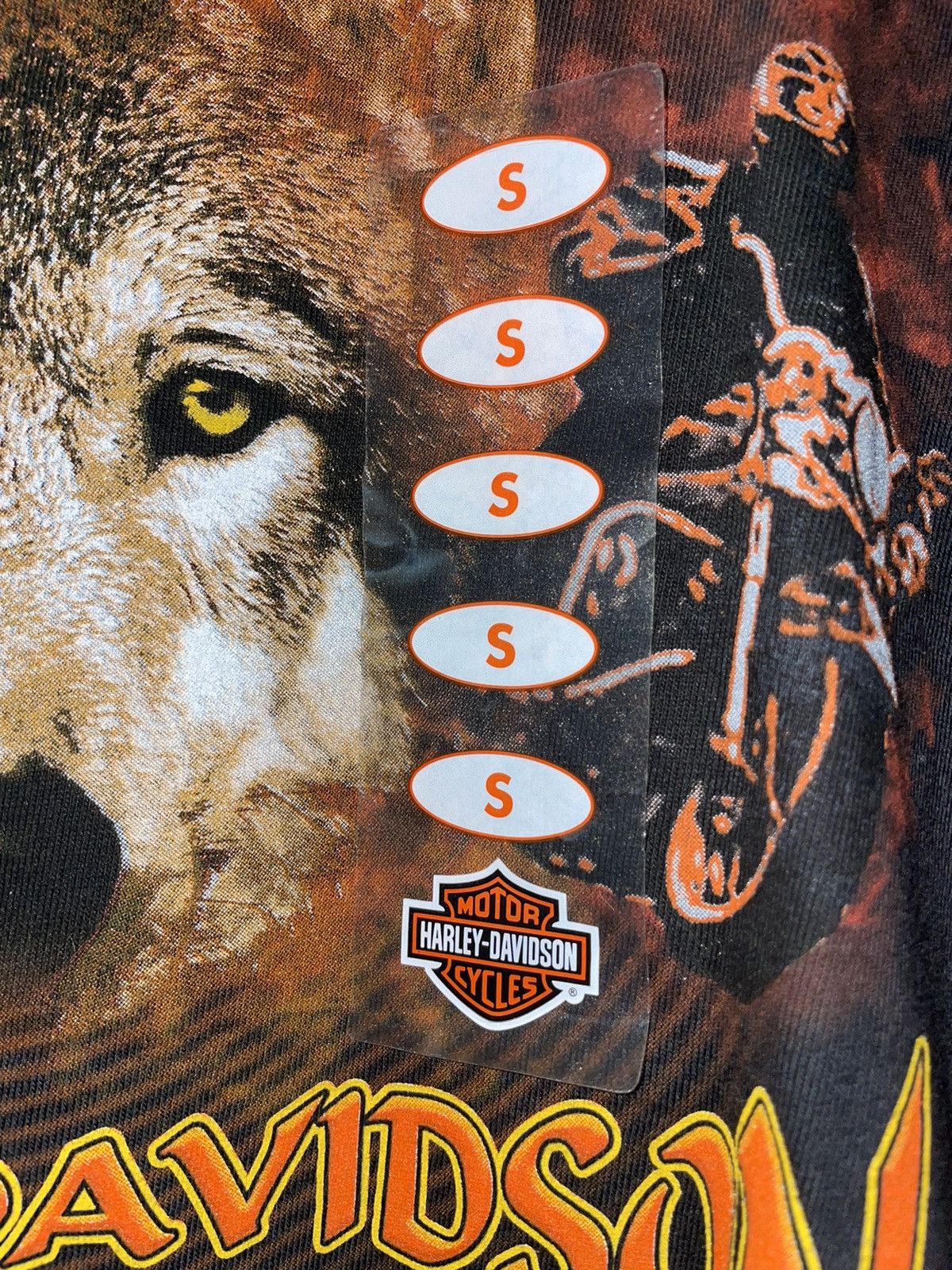 Harley Davidson EXTREMELY RARE Harley Davidson Alaska Wolf Tee- Men’s Small Size US S / EU 44-46 / 1 - 4 Thumbnail