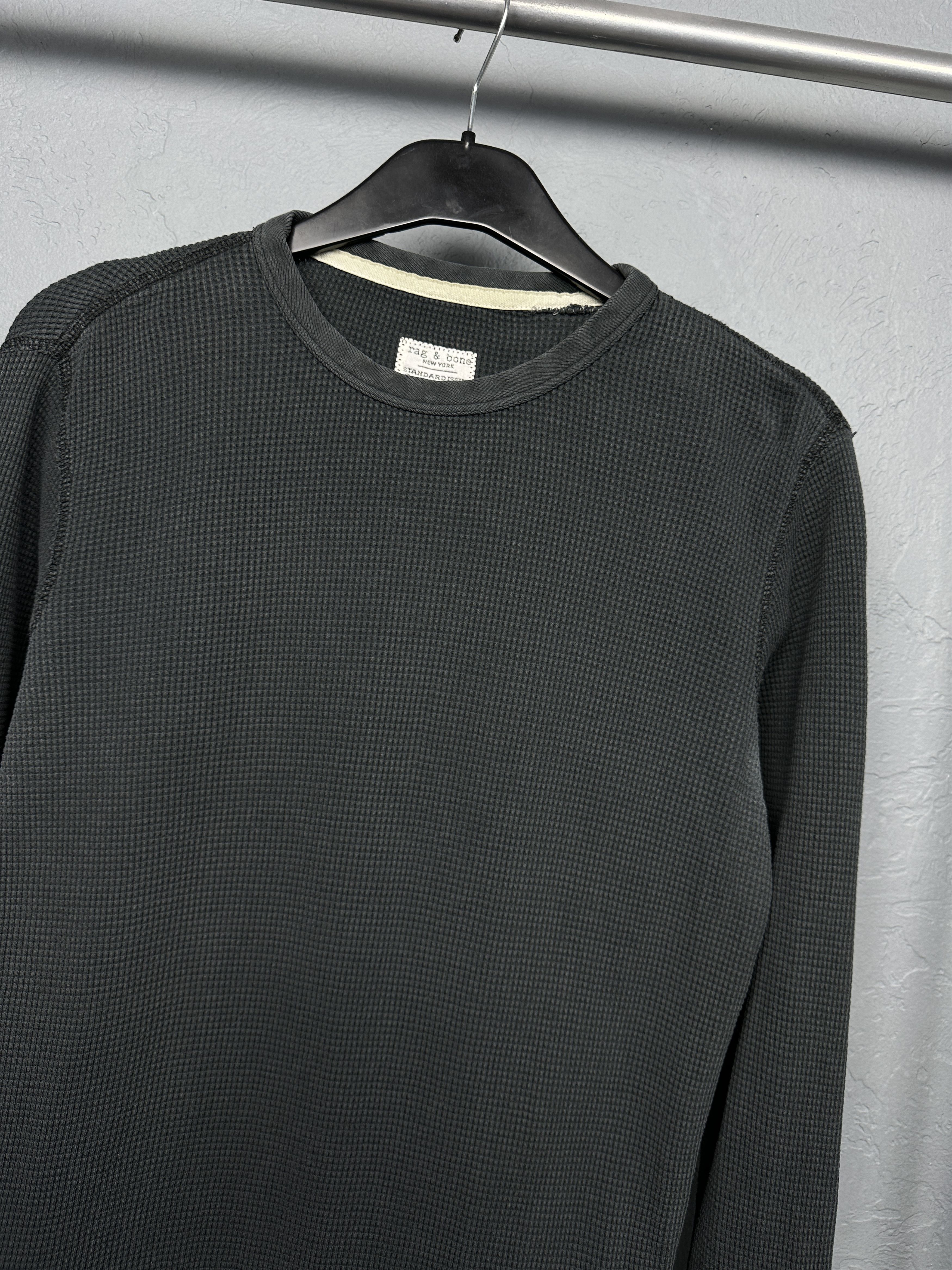 Rag & Bone Rag & Bone Mens Washed Cotton Henley Sweater Size US S / EU 44-46 / 1 - 2 Thumbnail
