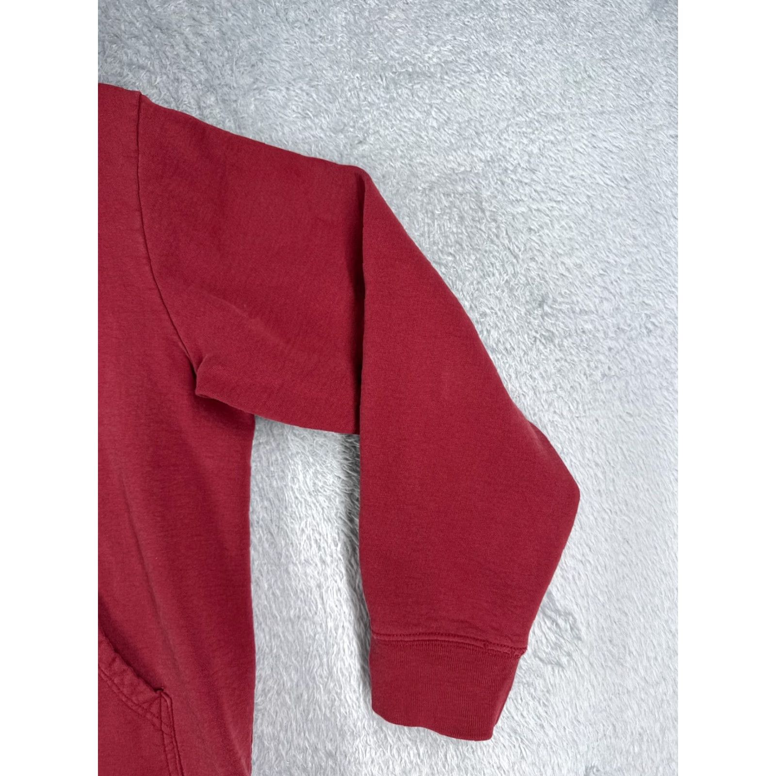 The North Face VINTAGE The North Face Jacket Men L Red Full Zip Windbreaker Jersey Fabric Read Me Size US L / EU 52-54 / 3 - 3 Thumbnail