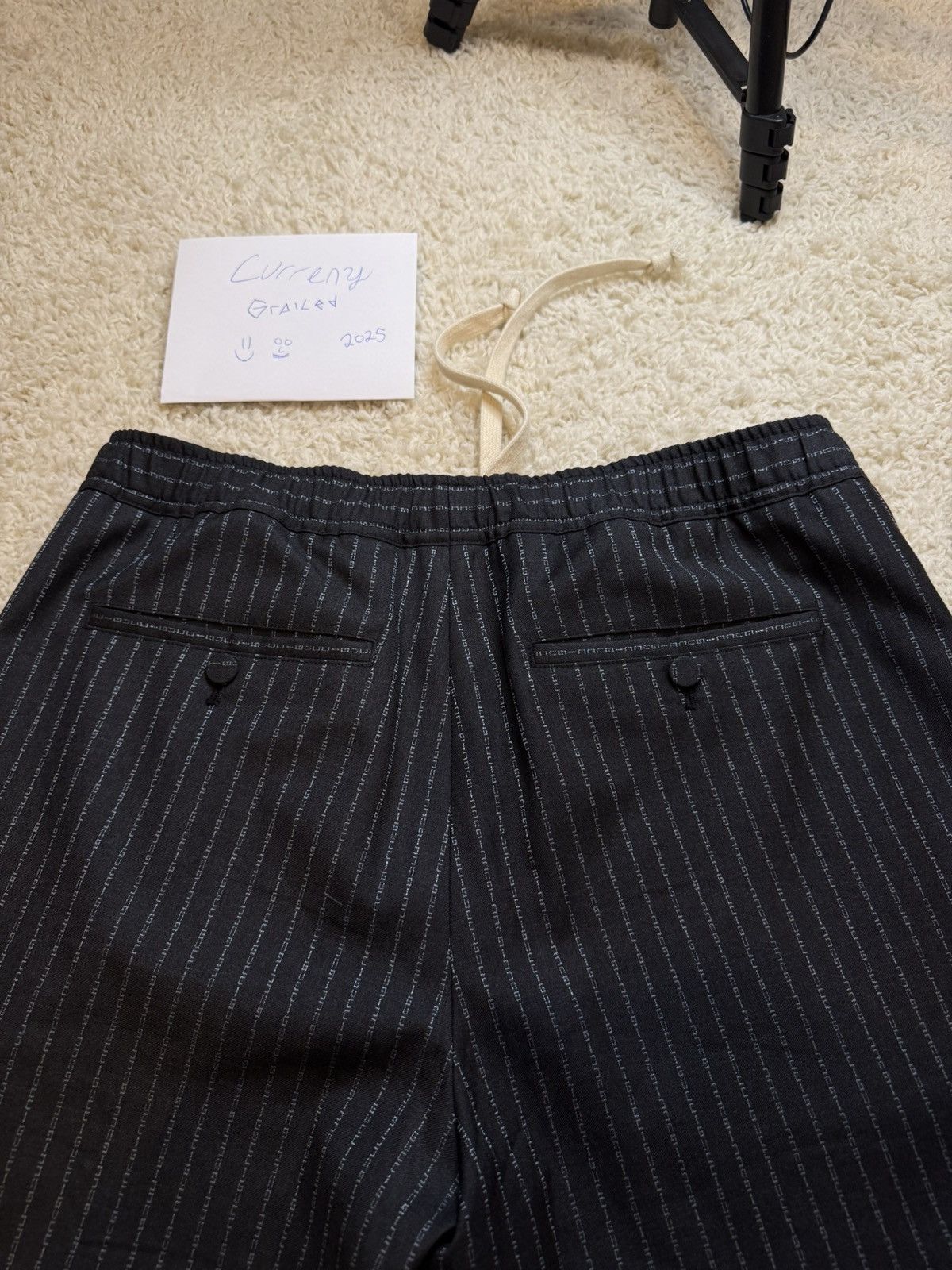 Gucci GUCCI Pintstripe Stitched Pants $1450msrp🕴️✨ Size US 29 - 13 Thumbnail