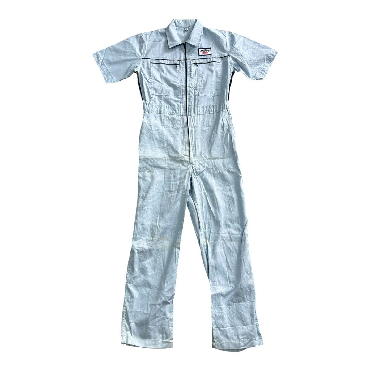 Vintage Vintage power shovel Mitsubishi coverall japan Size US 31 - 2 Thumbnail
