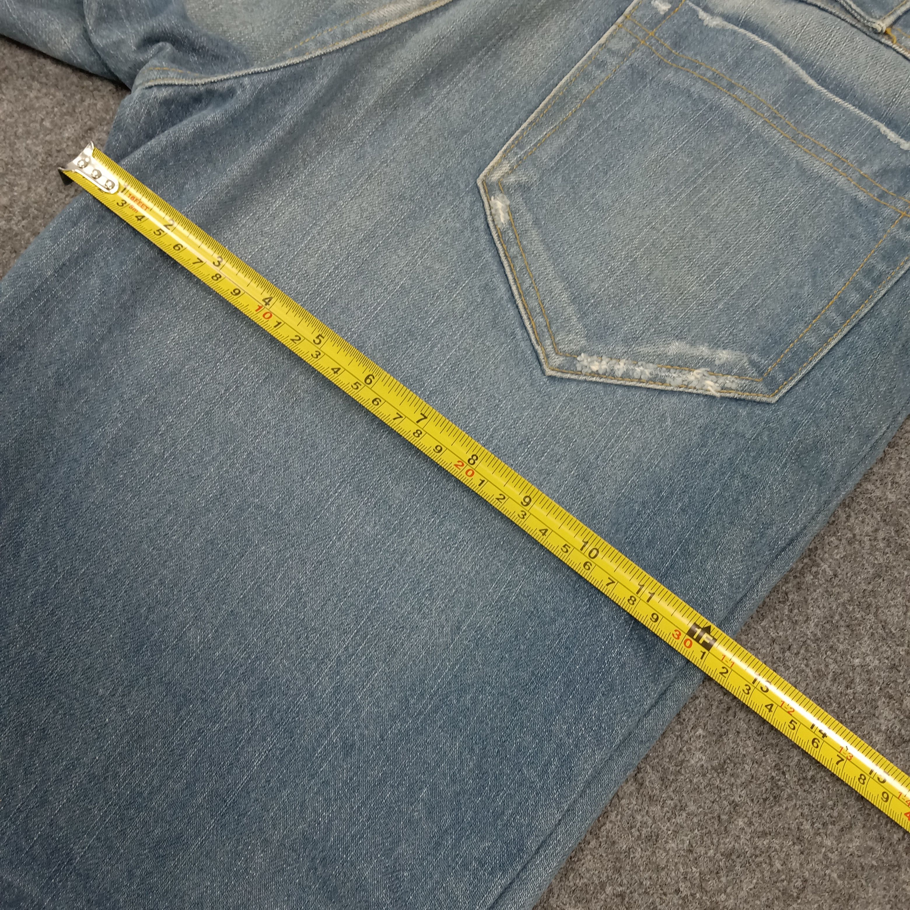 Number (N)ine Number Nine Japanese Brand Regular Denim Jeans C272N4 Size US 32 / EU 48 - 10 Thumbnail