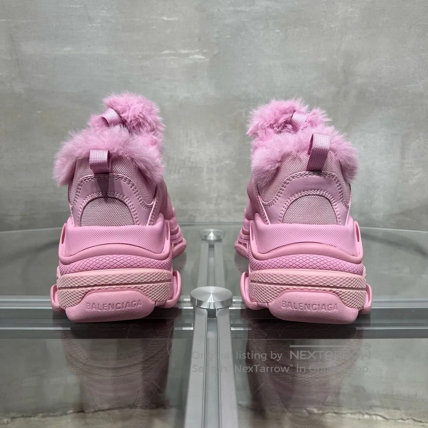 Balenciaga Balenciaga Ripples Dad Shoes in Pink Size US 5.5 / IT 35.5 - 6 Thumbnail