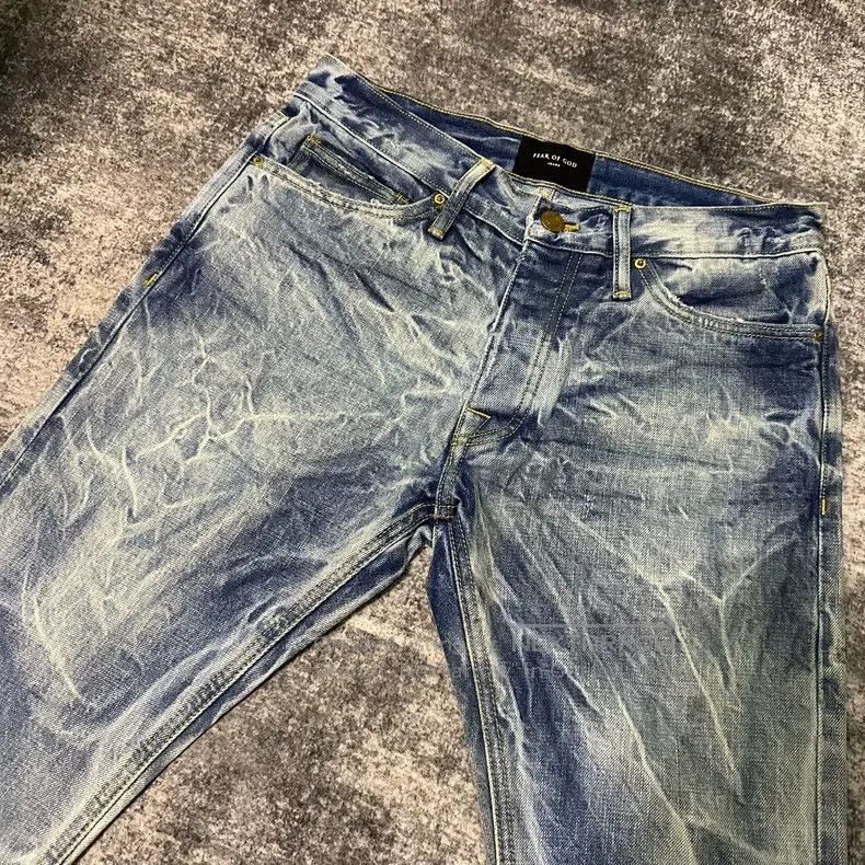 Fear of God Fear of God 5th Blue Water Ripple Size US 30 / EU 46 - 4 Thumbnail
