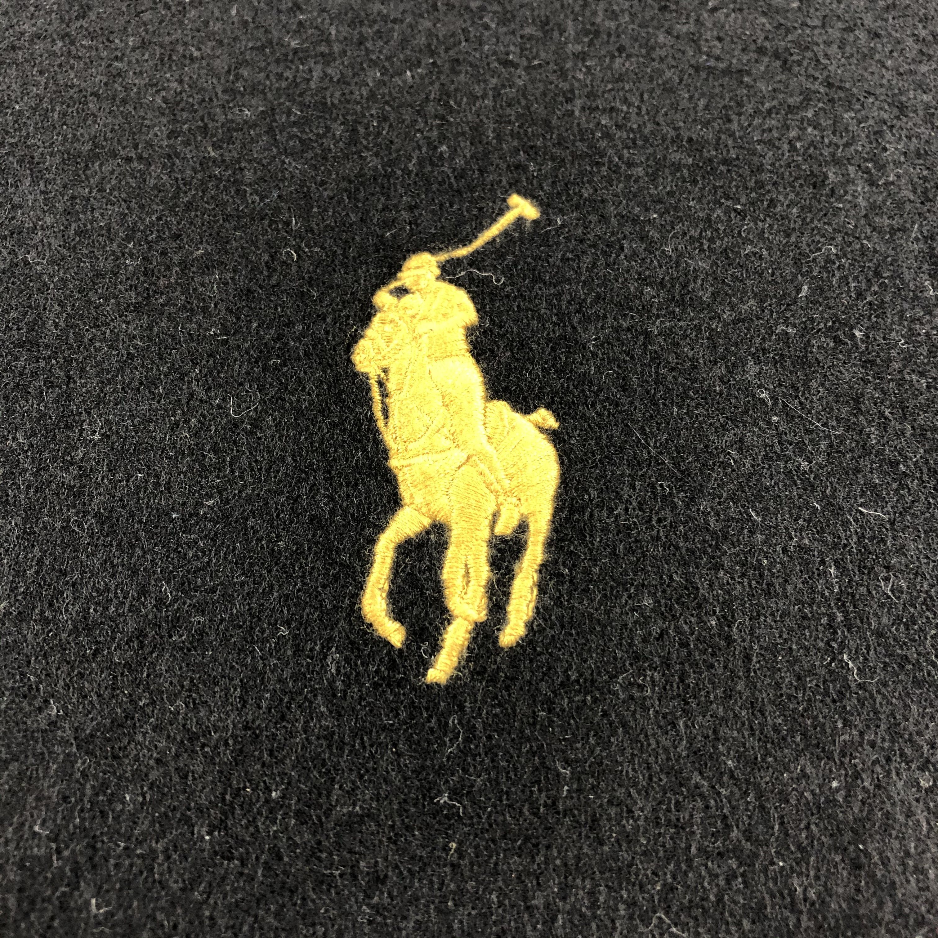 Polo Ralph Lauren Polo Ralph Lauren Big Logo Wool Scarf Muffler V703 Size ONE SIZE - 4 Thumbnail
