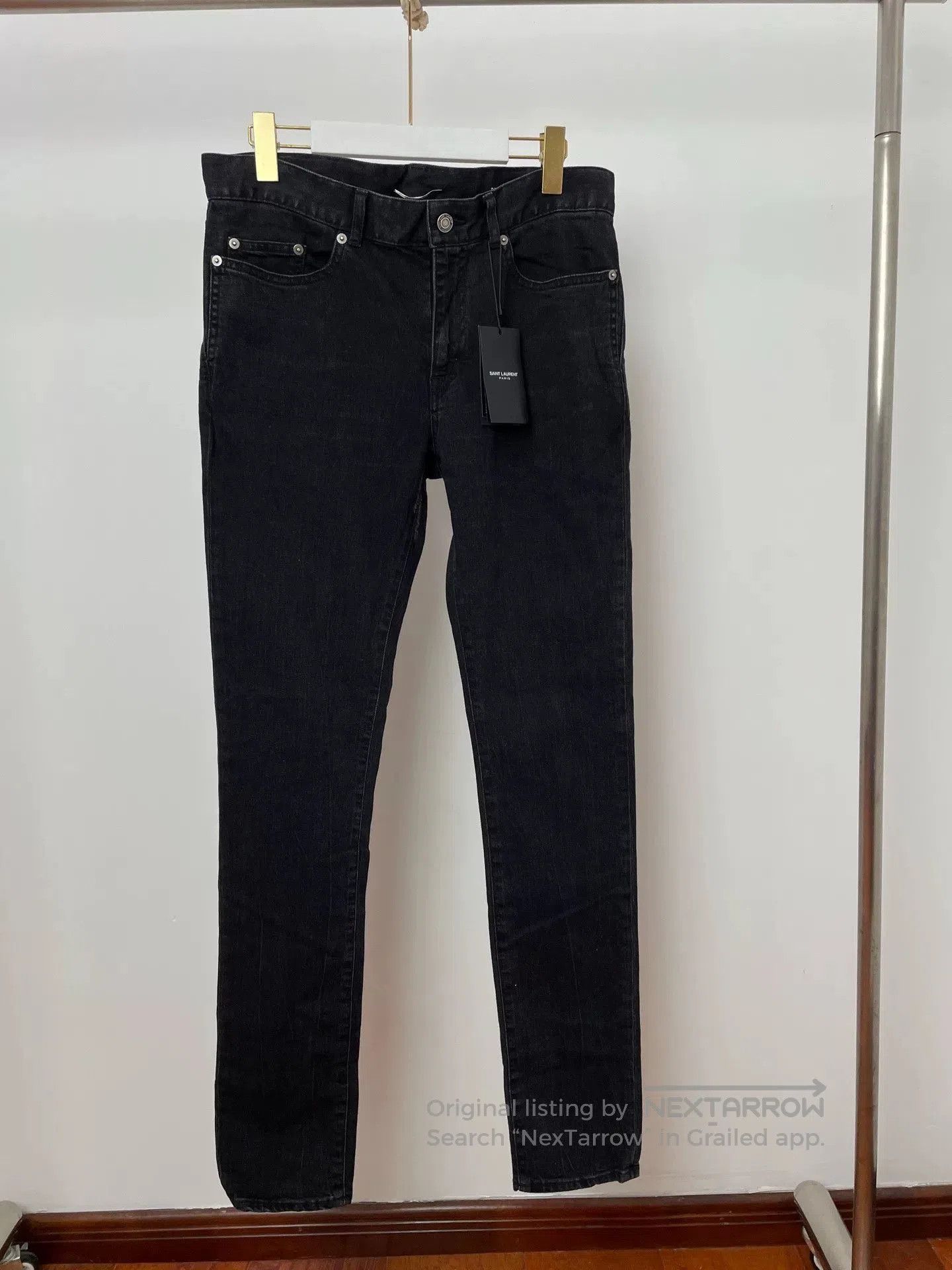 Saint Laurent Paris Saint Laurent SLP Straight Jeans. Size US 31 - 1 Thumbnail
