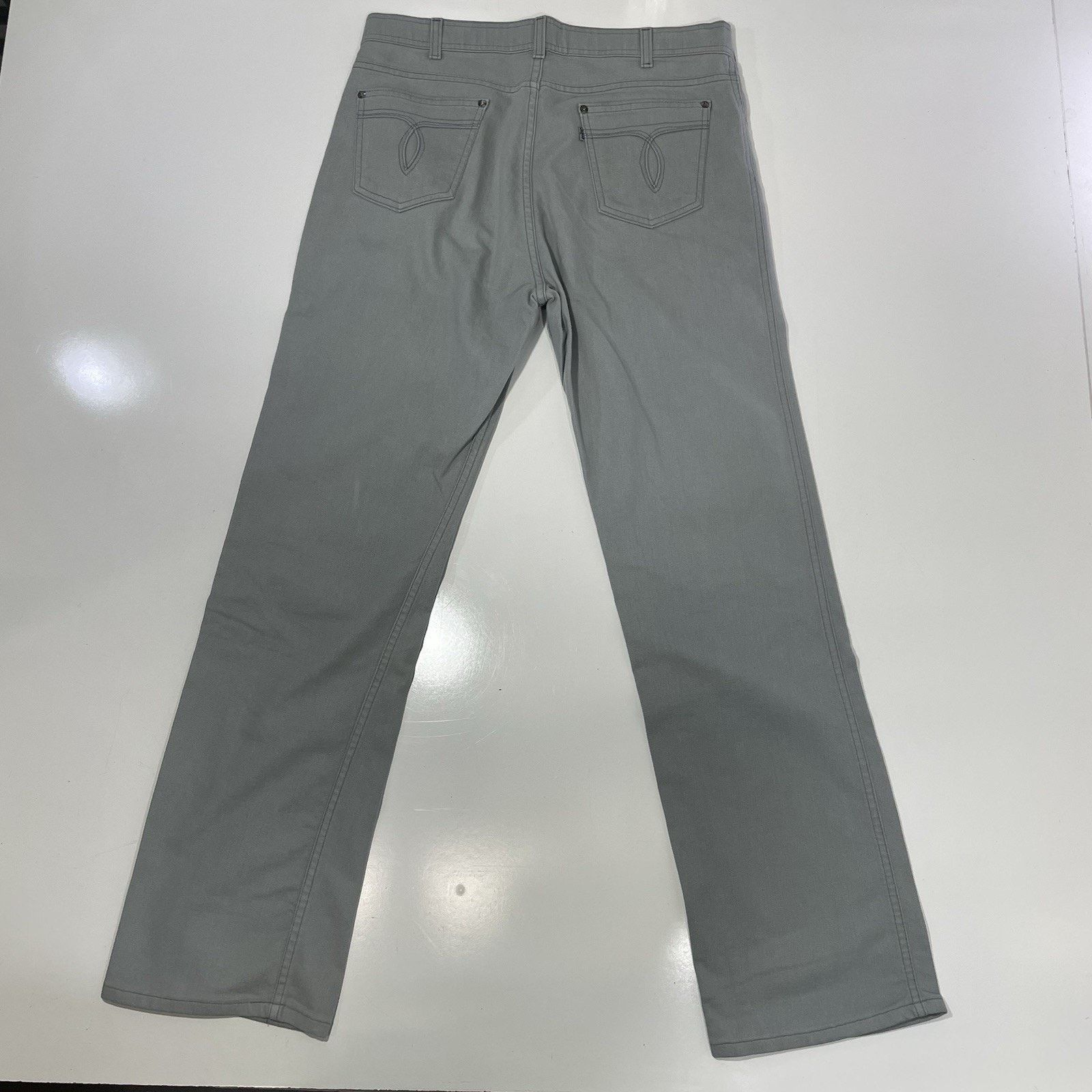 Levi's Vintage Levi's Men’s Gray Denim Jeans USA Made 36x32 Size US 36 / EU 52 - 7 Thumbnail