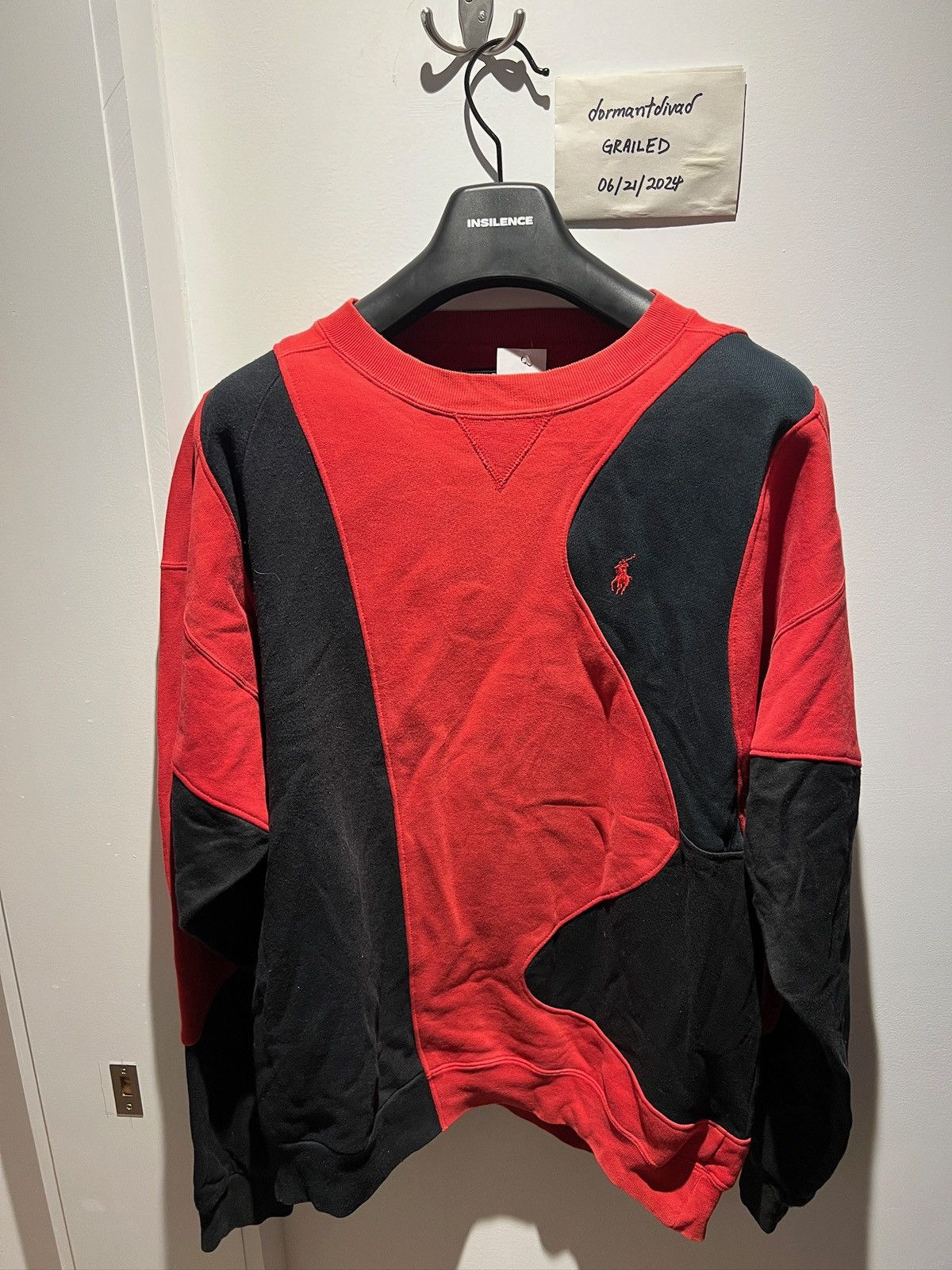 Vintage Polo Reconstructed Stitch Sweatshirt
