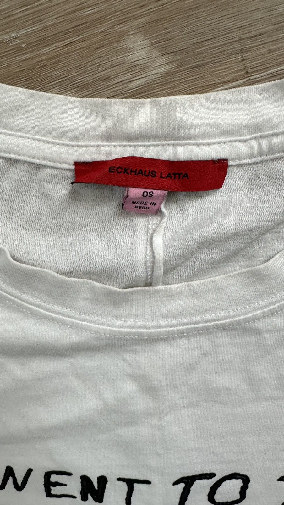 Eckhaus Latta Ten Year Anniversary Lapped Tee Shirt Size US L / EU 52-54 / 3 - 5 Thumbnail