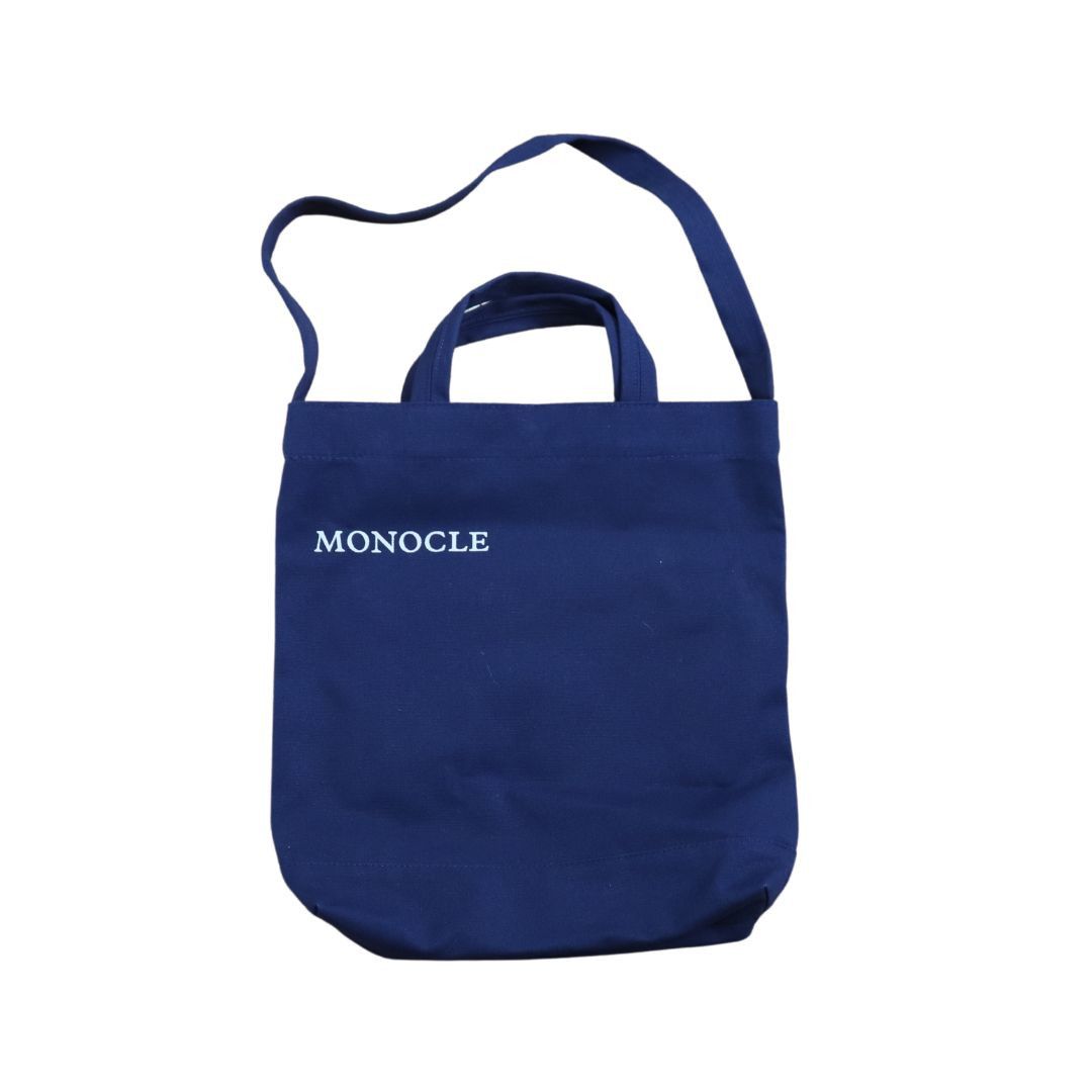 Monocle canvas tote bag deals