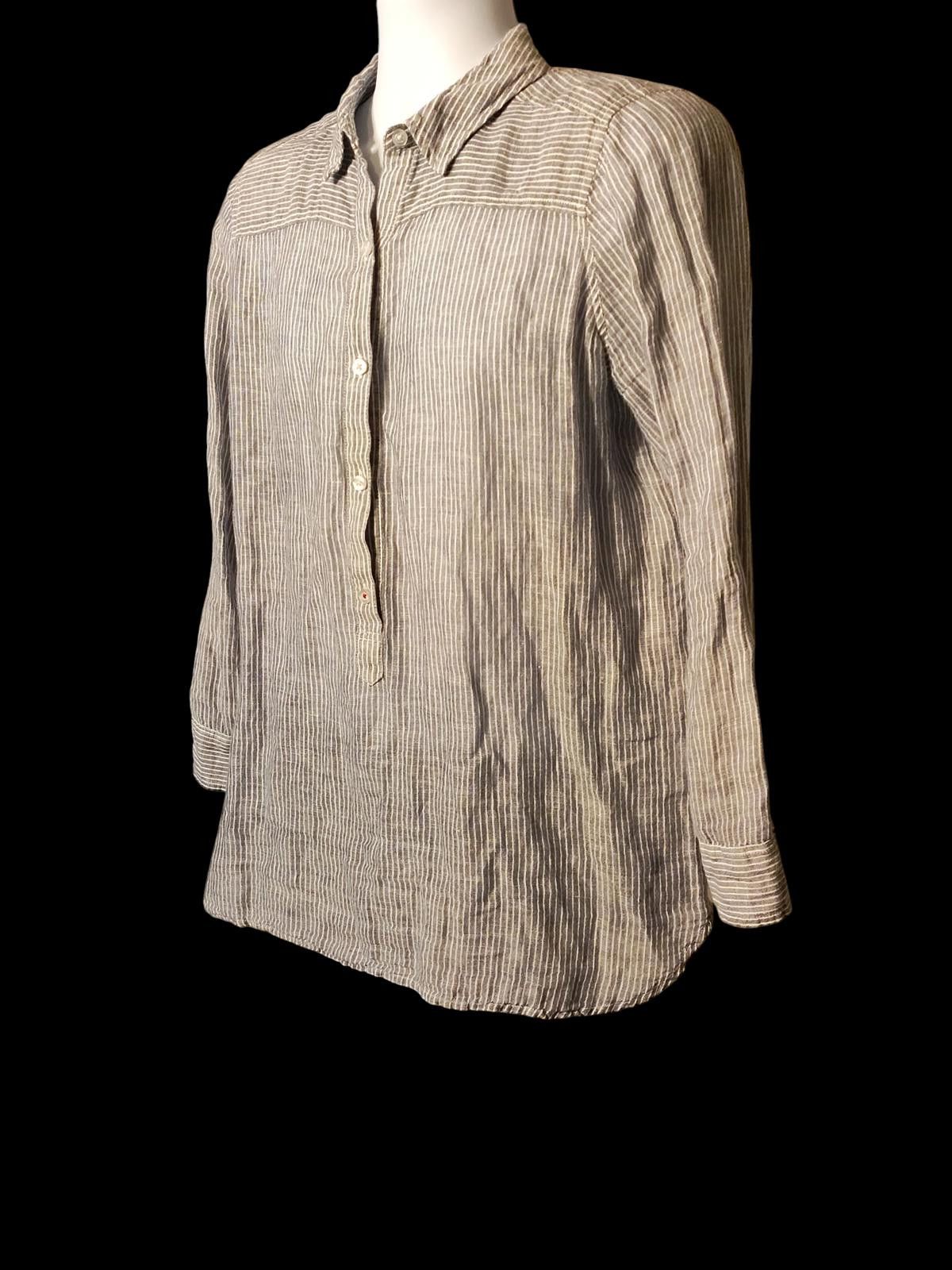 Lucky Brand Lucky Brand Men's Casual Striped Button-Up Shirt Size US M / EU 48-50 / 2 - 5 Thumbnail