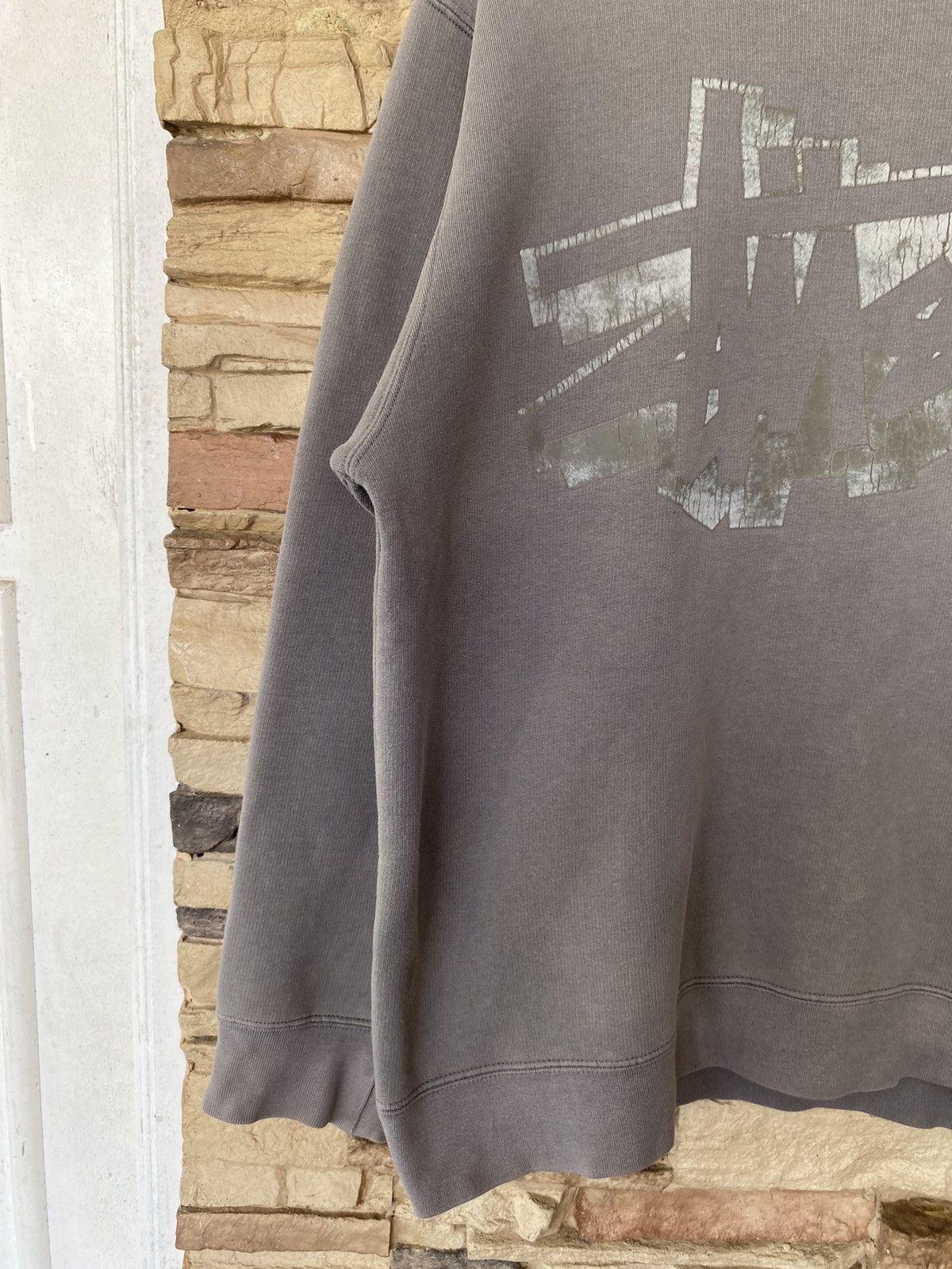 Stussy Rare Vintage Stussy Spellout Logo Sweatshirt Faded Size US M / EU 48-50 / 2 - 4 Thumbnail