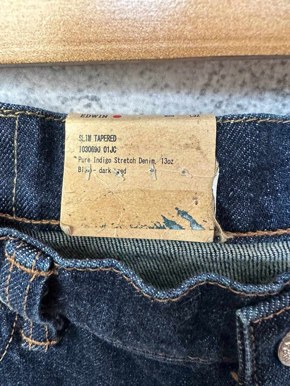 Edwin NWT Edwin Made in Japan Pants Denim Slim Tapered Size US 32 / EU 48 - 13 Thumbnail