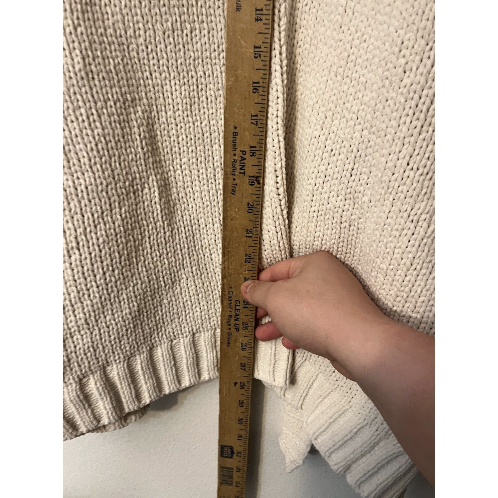 American Eagle Outfitters American Eagle Outfitters Cardigan Sweater Womens Beige Size Small Open Front Hood Size S / US 4 / IT 40 - 4 Thumbnail