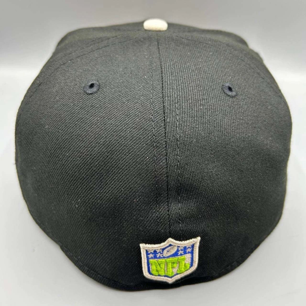 New Era Las Vegas Raiders Hat Men 7 3/8 Black Brown NFL Fitted Cap Size ONE SIZE - 7 Thumbnail