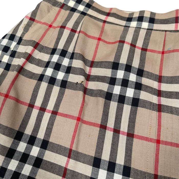 Vintage Burberry Novacheck Pleated Vintage 1980s Iconic Skirt | Grailed