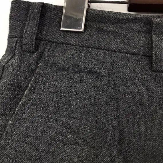 Pierre Cardin Vtg 90’ PIERRE CARDIN PARIS Creation Minimalist Grey Pant Size US 34 / EU 50 - 4 Thumbnail