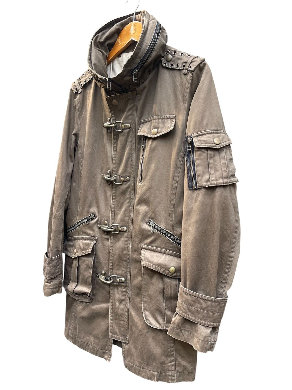 Michel Klein Archive Michel Klein Homme Tactical Fireman Buckle Jacket Size US S / EU 44-46 / 1 - 7 Thumbnail