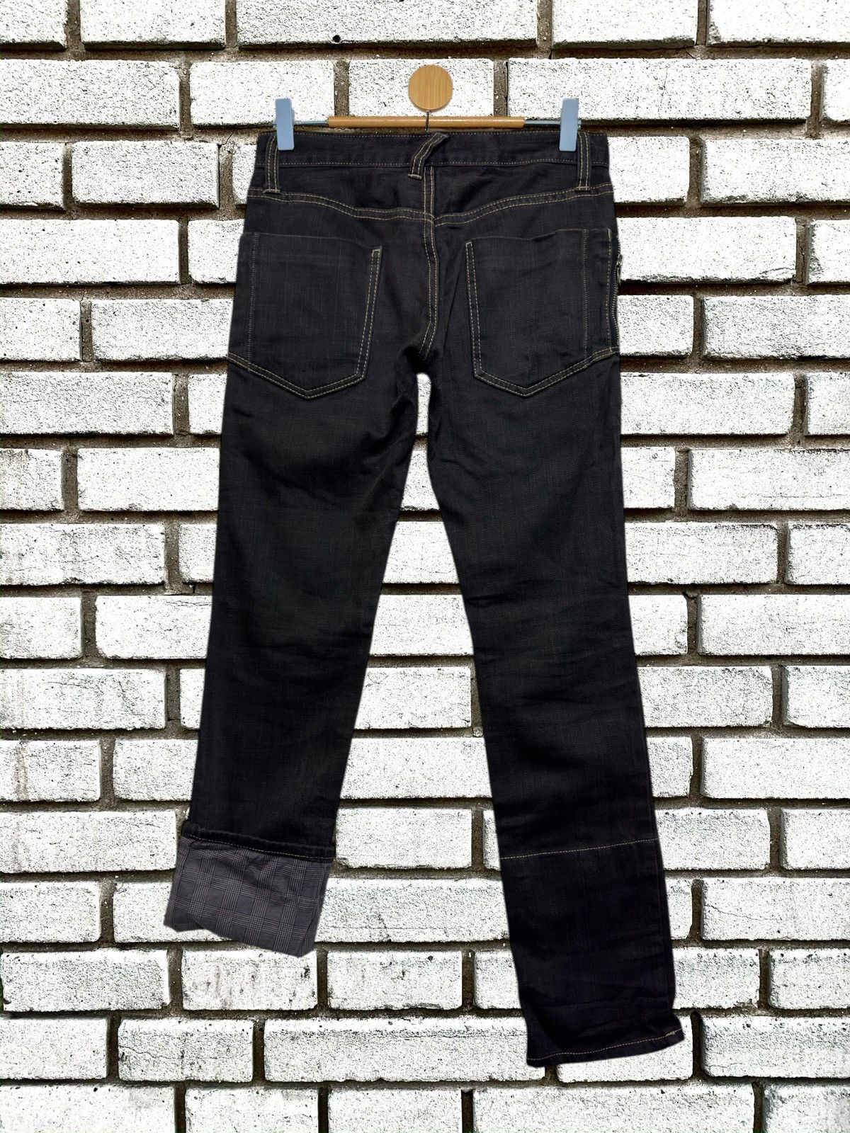 PPFM Vintage PPFM Japan Multi-Zipper Low Rise Punk Denim Pants Size US 28 / EU 44 - 2 Thumbnail