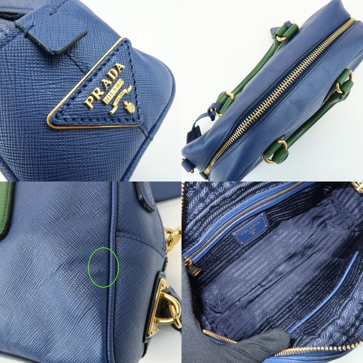 Prada Prada Saffiano Lux Galleria Saffiano Shoulder Bag Size ONE SIZE - 7 Thumbnail