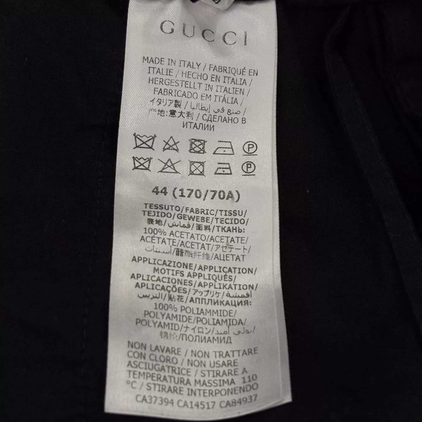 Gucci GUCCI GG Logo Tape Striped Silk Shorts Size 44 Size US 28 / EU 44 - 4 Thumbnail
