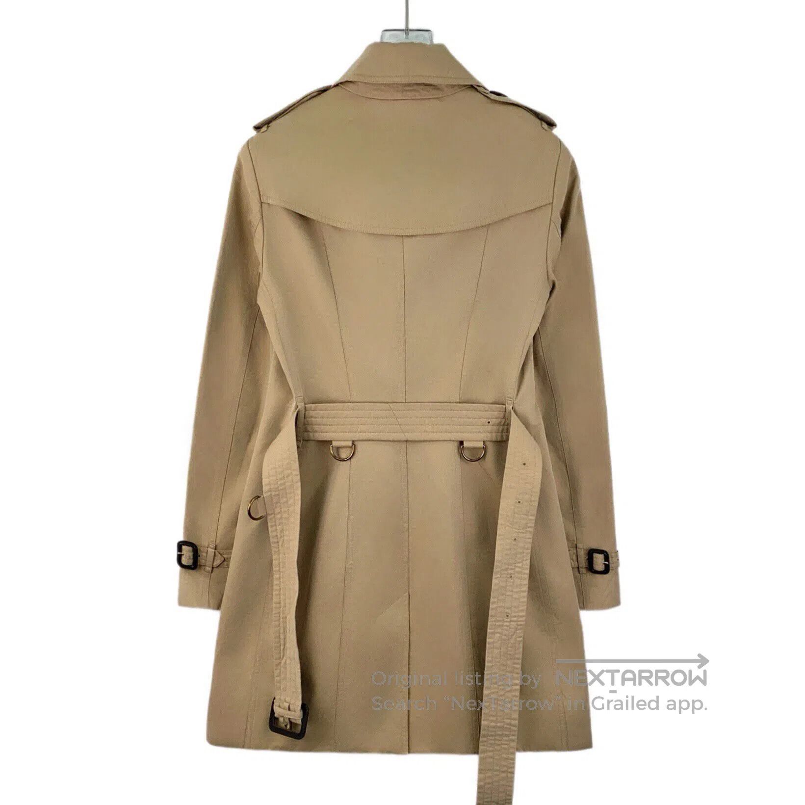 Burberry Burberry Brown Cotton Collar Double-breasted Long Sleeve B Size XS / US 0-2 / IT 36-38 - 2 Thumbnail