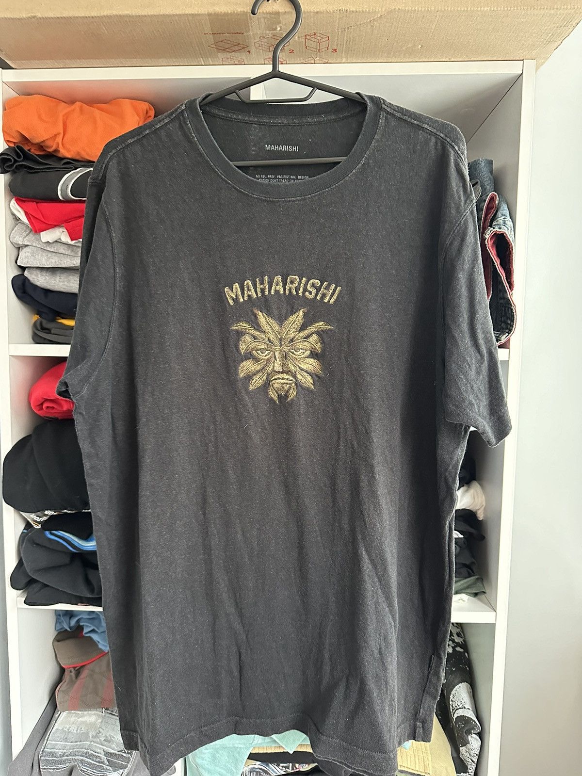Maharishi 🔥MAHARISHI SHINOBI EMBROIDERED CENTRE LOGO T-SHIRT🔥 Size US M / EU 48-50 / 2 - 1 Thumbnail