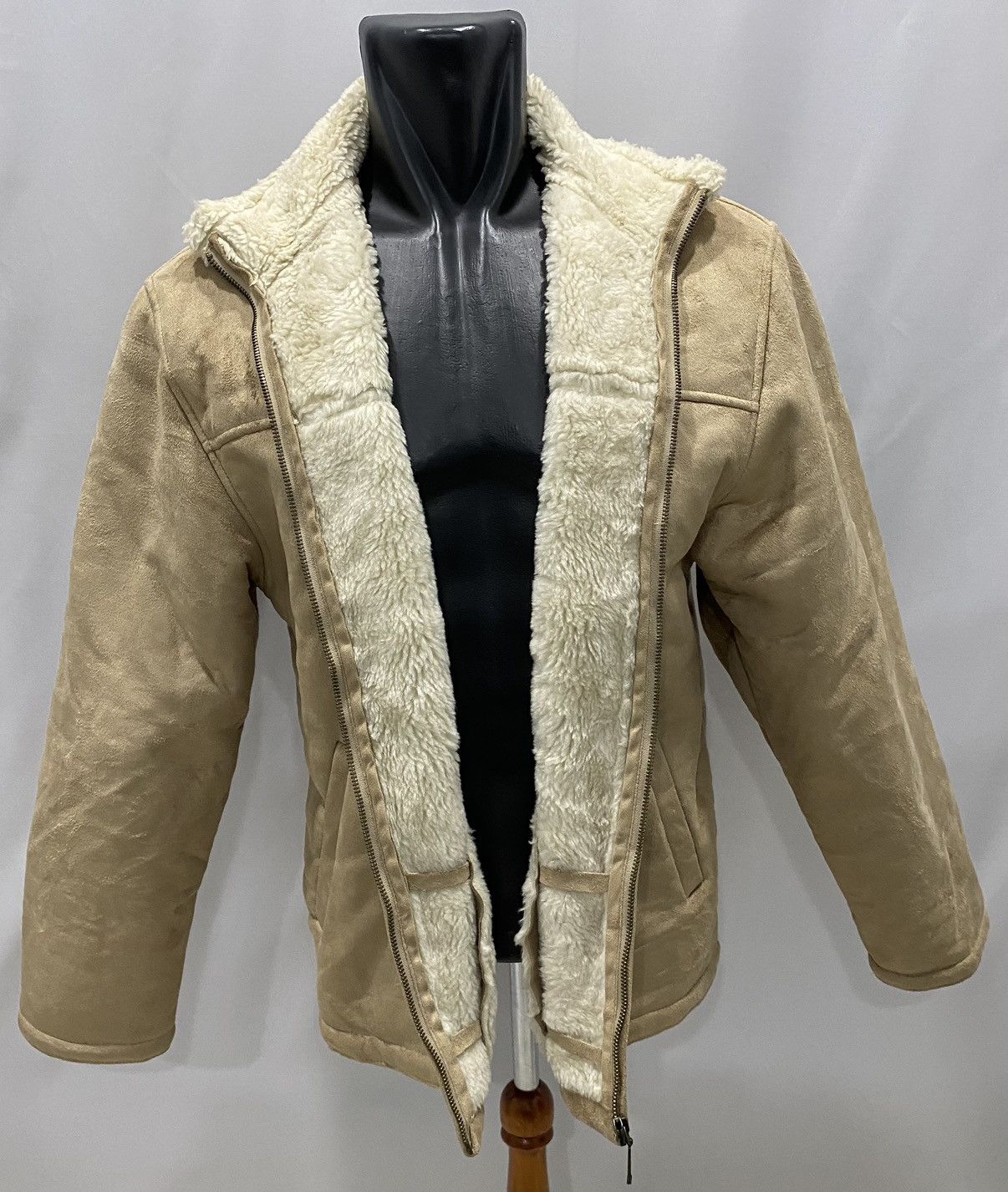 If Six Was Nine × Japanese Brand × Vintage DOCK LAND SUEDE SHERPA INNER JACKET Size US L / EU 52-54 / 3 - 1 Thumbnail