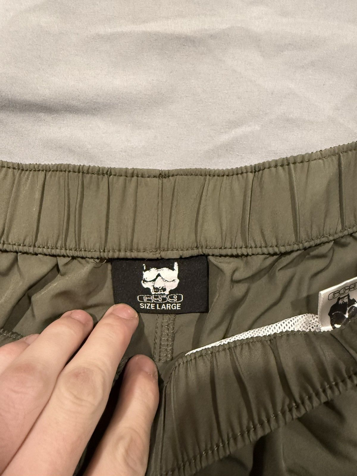 G59 Records Army green suicideboys g59 shorts Size US 34 / EU 50 - 3 Thumbnail