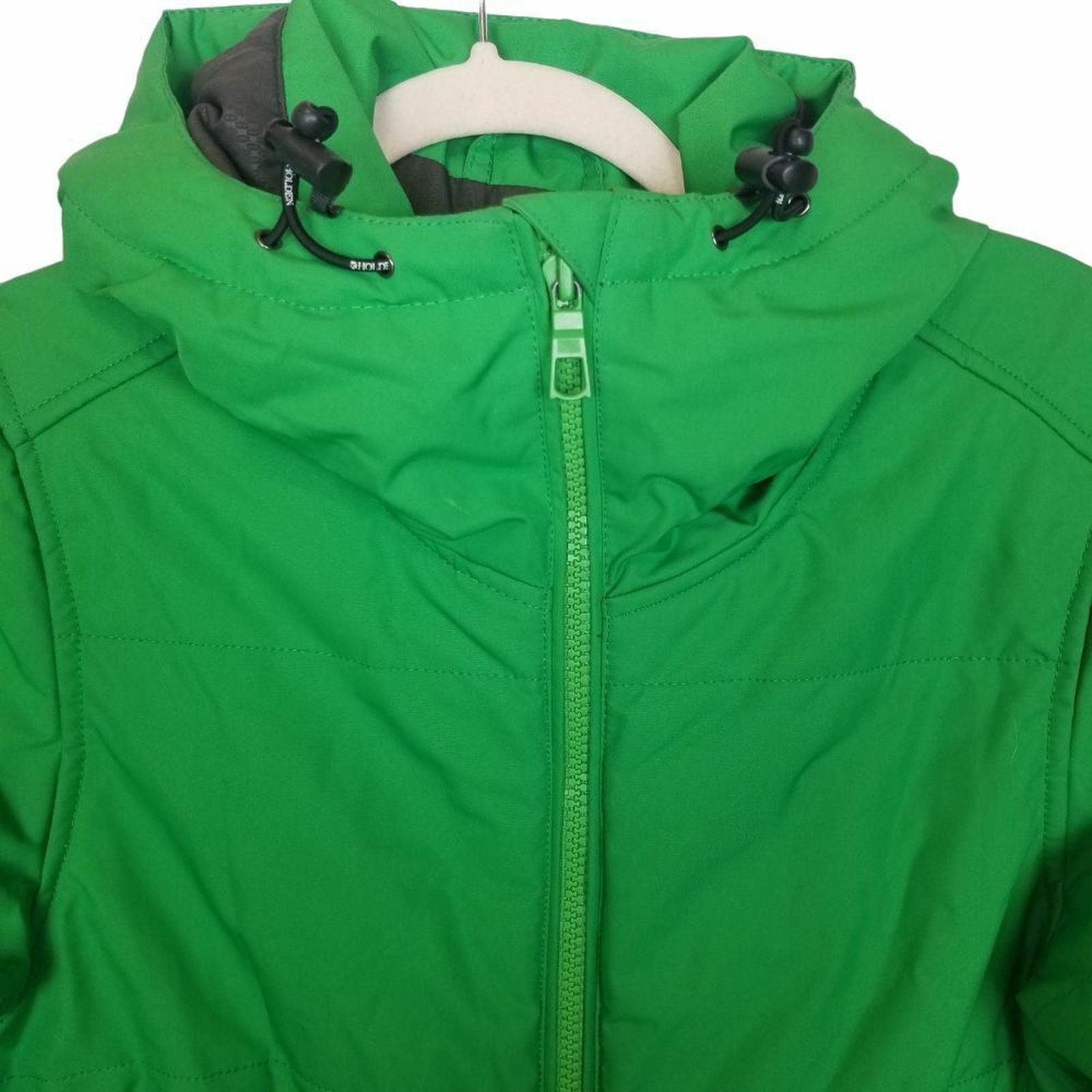 Holden Outerwear Holden Womens Hooded Coat Kelly Green Ski Jacket Snow Winter Size S / US 4 / IT 40 - 2 Thumbnail