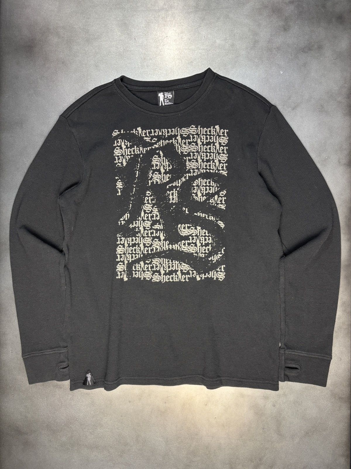 JCPenney Y2K RS by Ryan Sheckler Waffle Thermal ALP 2000s Thumb Hole Size US M / EU 48-50 / 2 - 15 Thumbnail
