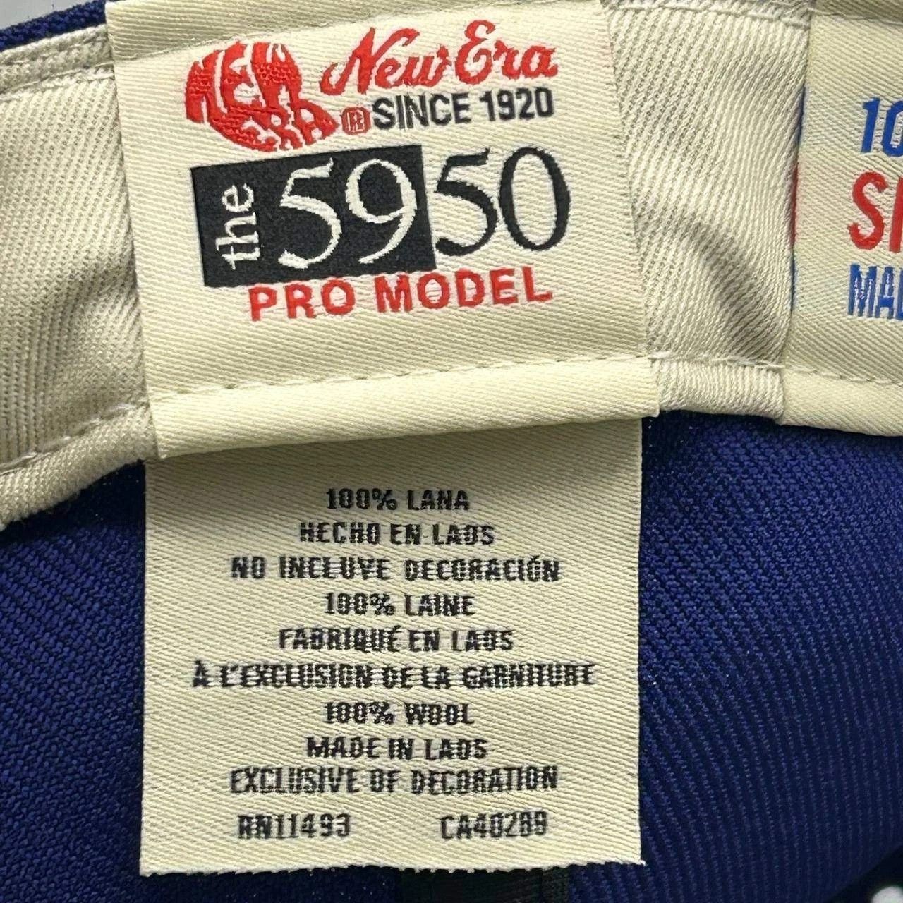 New Era Fear of God Hat Men 7 1/8 Fitted Cap LA Dodgers FOG Wool Size ONE SIZE - 3 Thumbnail
