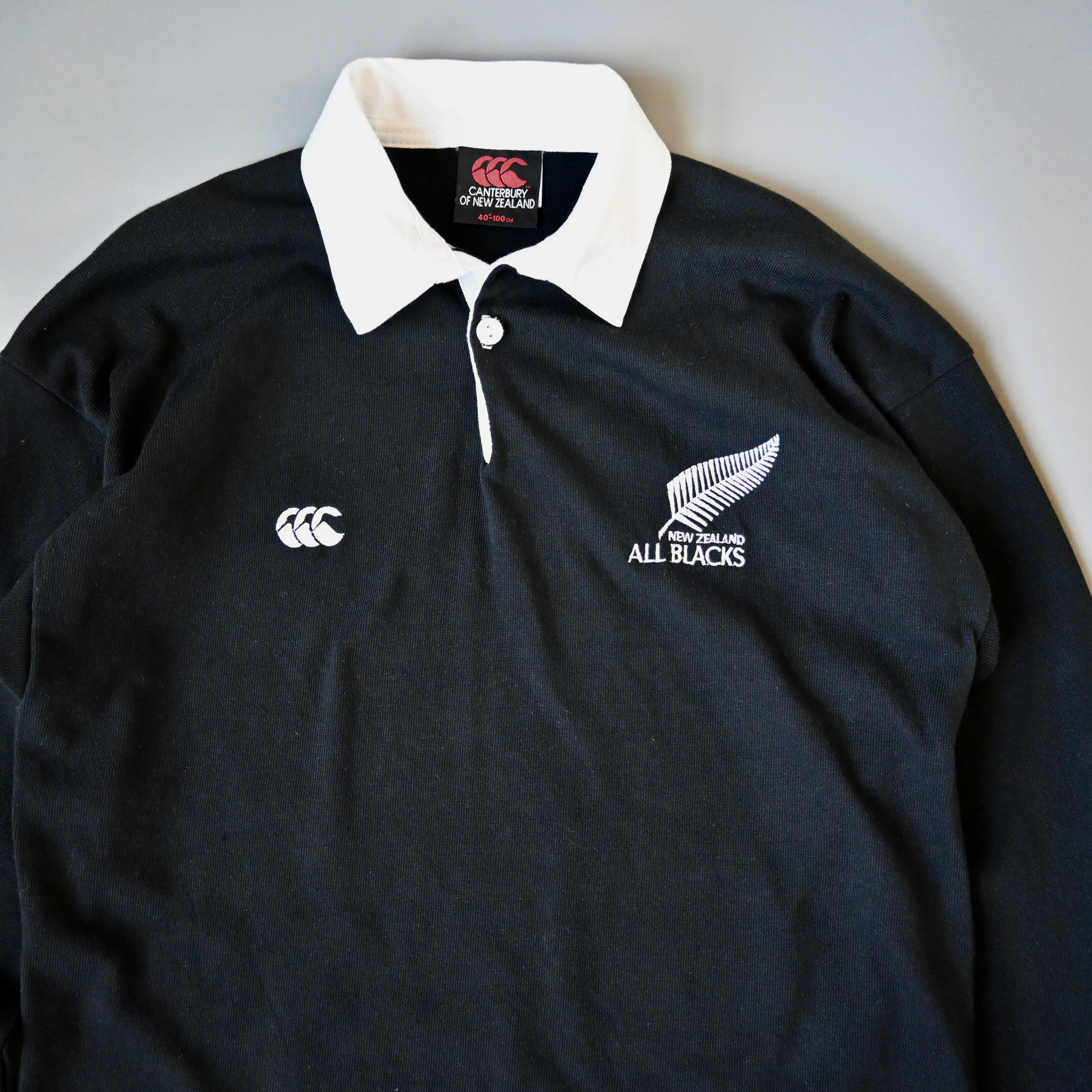 Canterbury of New Zealand VTG 1990-92 Canterbury x New Zealand All Blacks rugby shirt Size US M / EU 48-50 / 2 - 2 Thumbnail