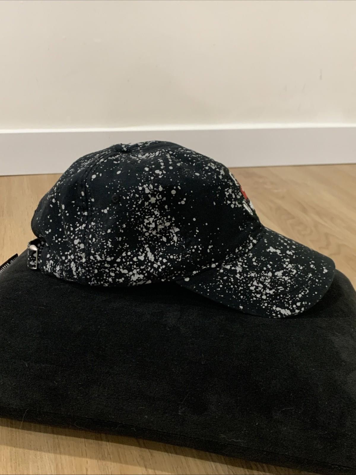 Disney Vintage Disney Mickey Mouse Cap 2010s Paint Splatter Black Size ONE SIZE - 5 Thumbnail