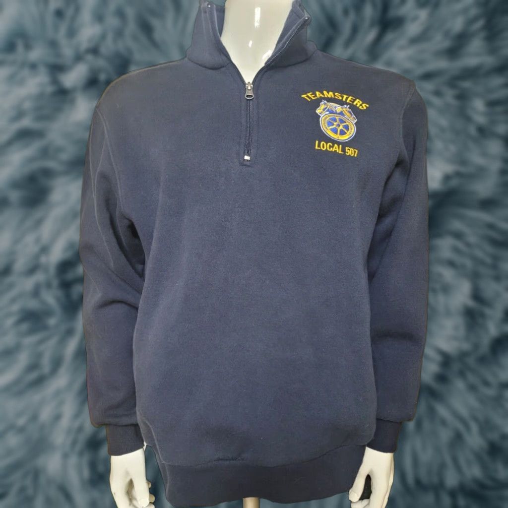 Vintage Teamsters Union Local 507 Pullover Sweatshirt Small Cleveland Valley View OH Size US S / EU 44-46 / 1 - 1 Thumbnail