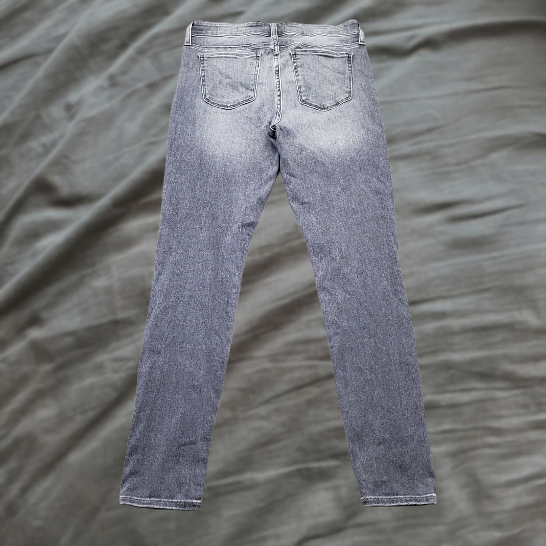 Denime Joe's Skinny Jeans Womens Size 28 Gray Denim Distressed Mid Rise Size 28" / US 6 / IT 42 - 1 Thumbnail