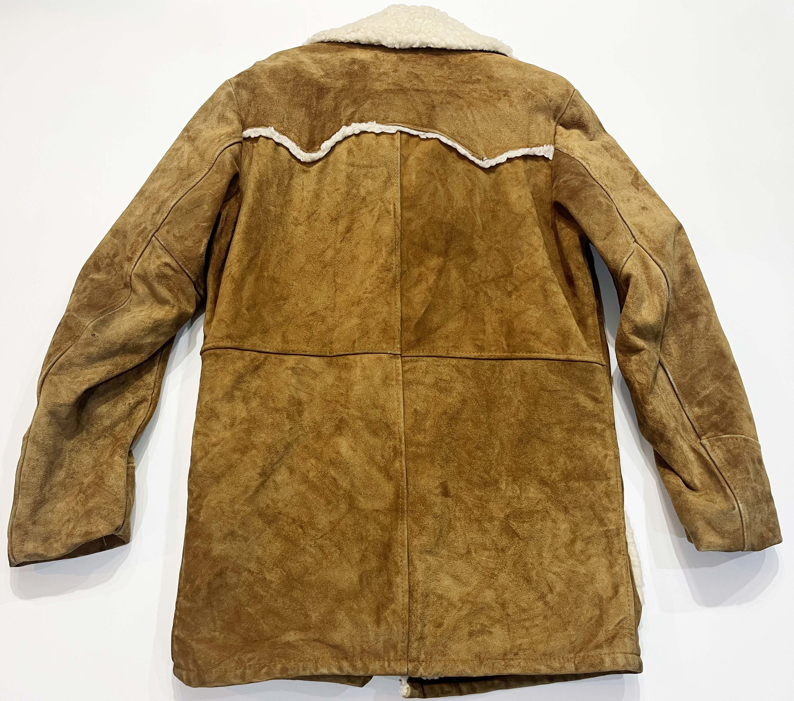 Cooper Vtg Cooper Western Rancher Shearling Suede Leather Jacket Size US M / EU 48-50 / 2 - 13 Thumbnail