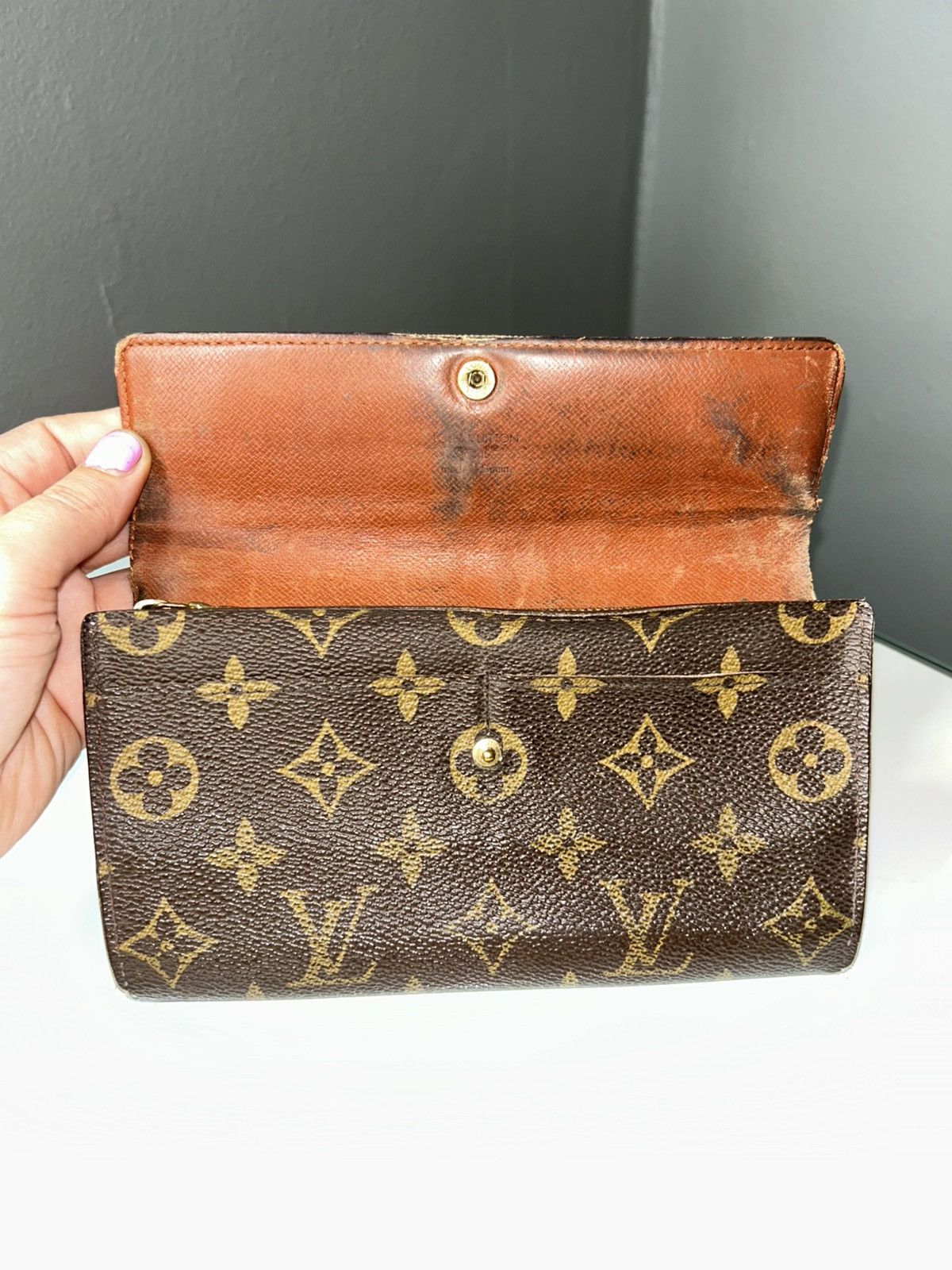 Louis Vuitton Louis Vuitton Monogram Sarah Wallet CA0966 Size ONE SIZE - 2 Thumbnail