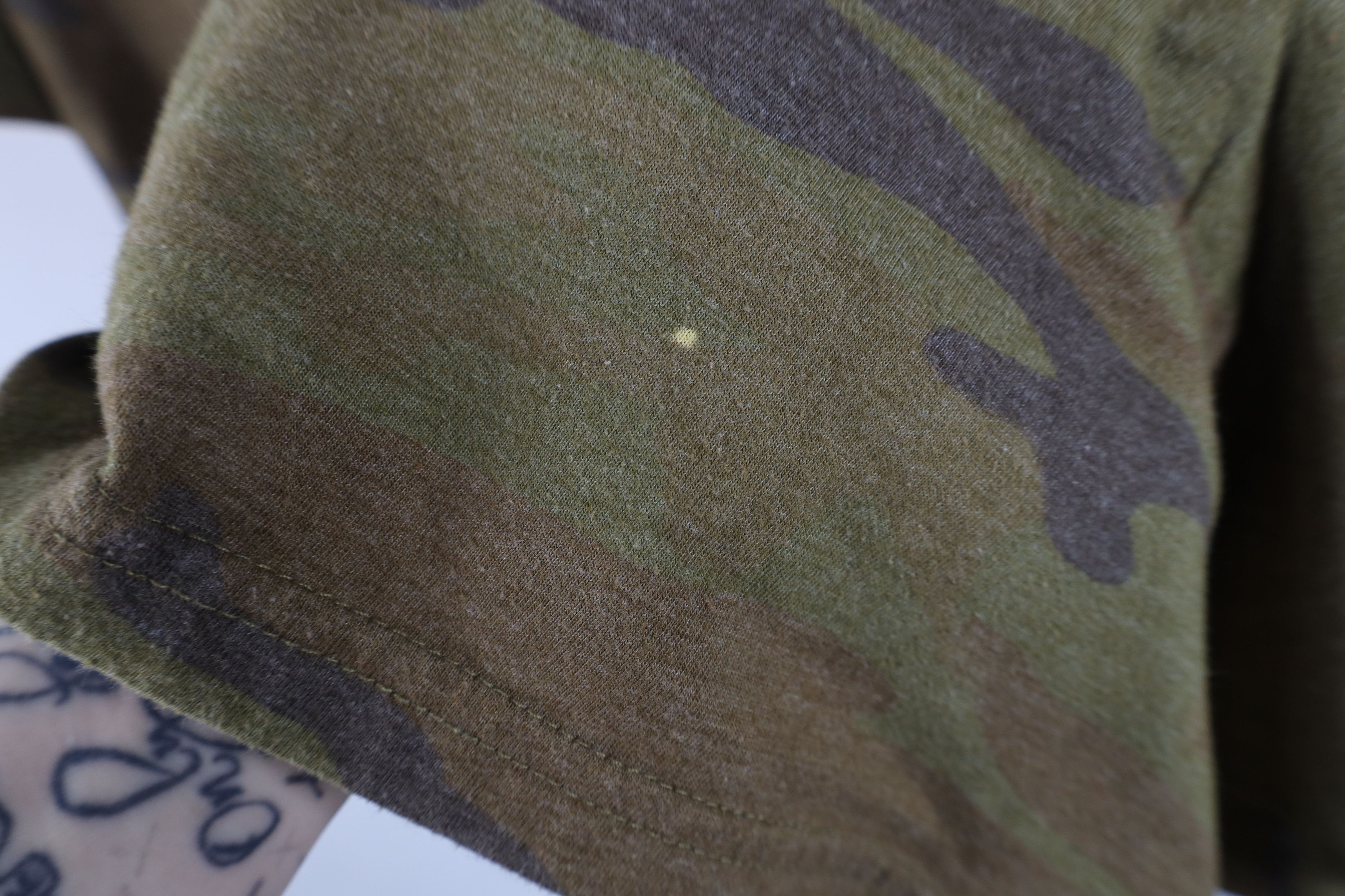 Hard Rock Cafe Y2K Hard Rock Cafe Spell Out New Orleans Camouflage T-Shirt Size US XL / EU 56 / 4 - 5 Thumbnail