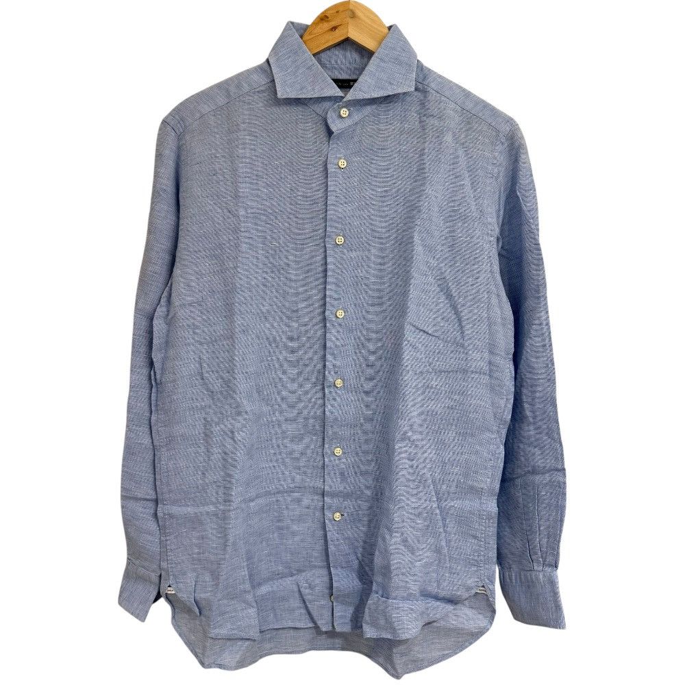 Other Other DANOLIS Linen Long Sleeve Shirt Natural Material Dress Shirt DUTY FREE for USA Size ONE SIZE - 1 Thumbnail