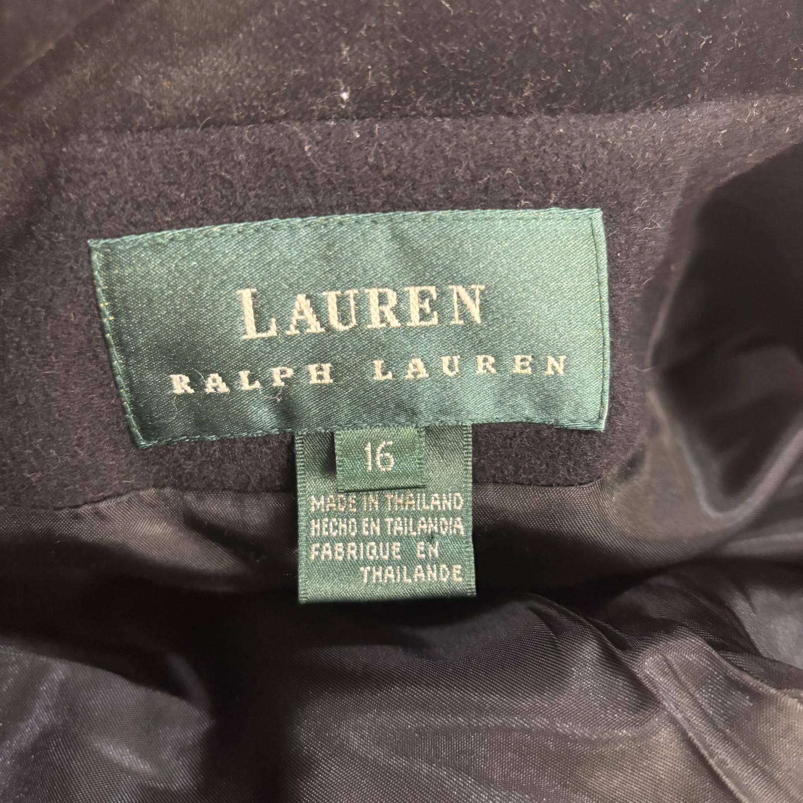 Lauren Ralph Lauren Lauren by Ralph Lauren wool coat size 16 Size XXL / US 16-18 / IT 52-54 - 6 Thumbnail