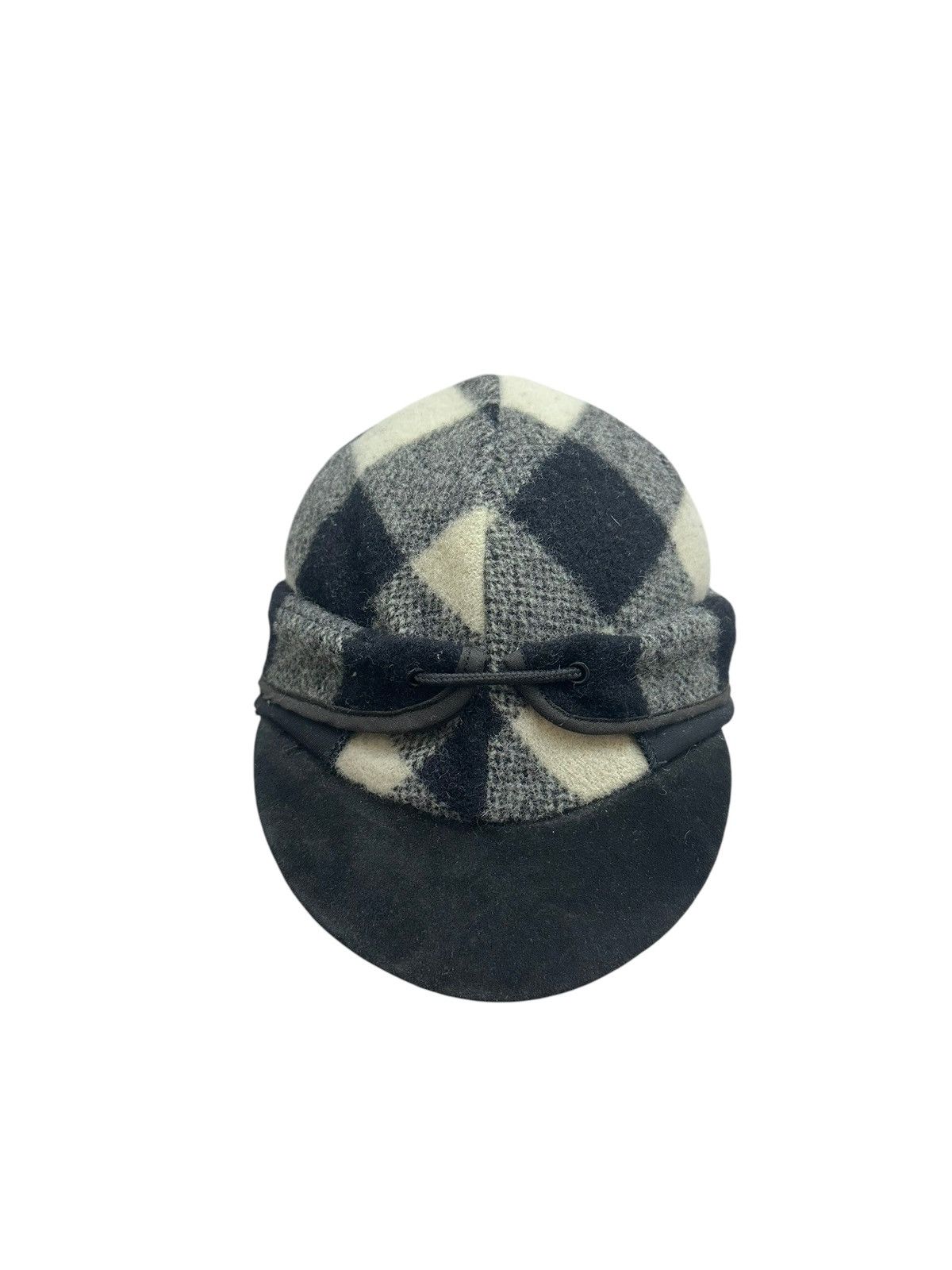 Vintage × Woolrich Woolen Mills RARE ‼️ Woolrich Woolen Mills Checked Ear Flaps Cap Size ONE SIZE - 4 Thumbnail