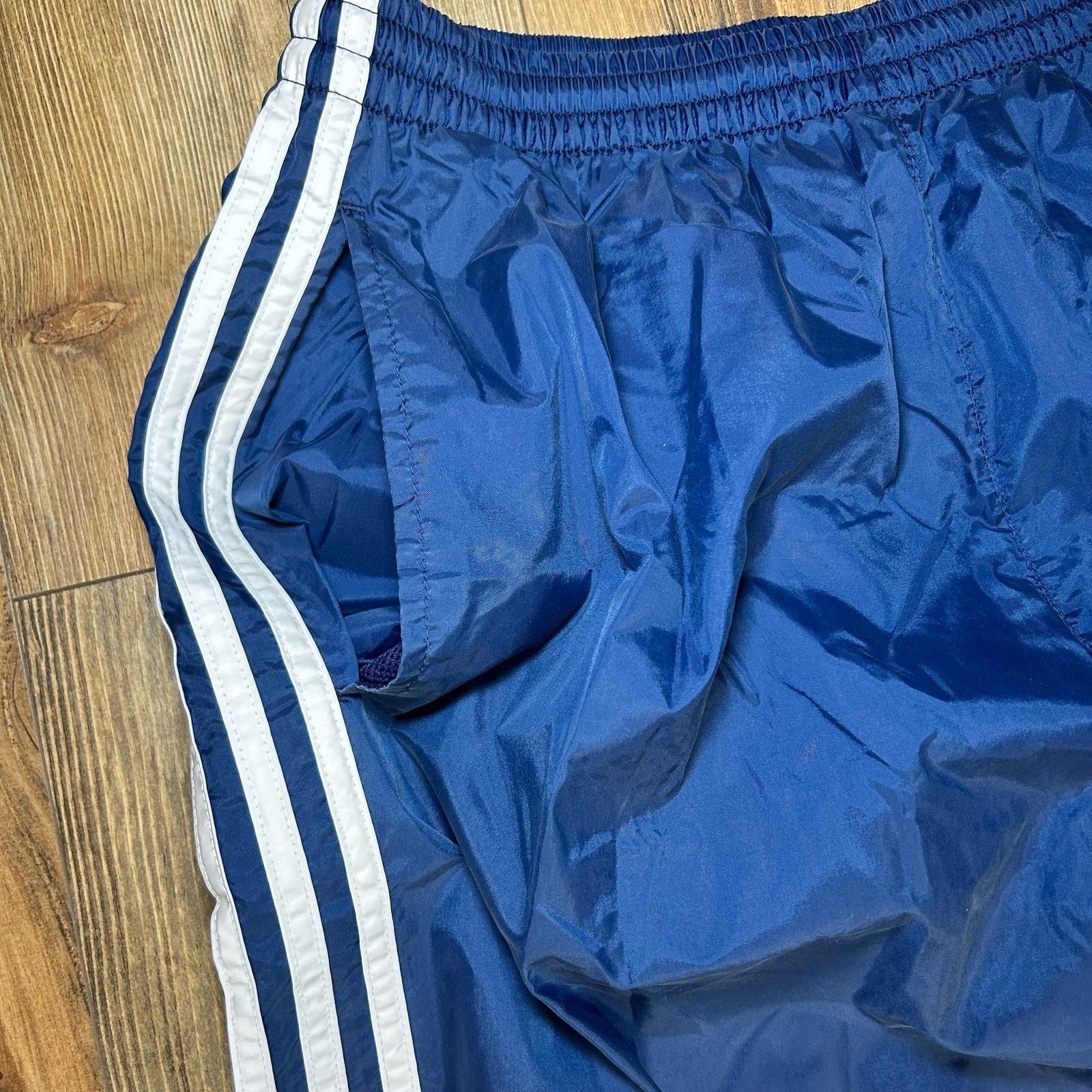 Adidas × Vintage Vintage Y2K Adidas Windbreaker Pants Baggy Nylon Mesh Large Size US 30 / EU 46 - 4 Thumbnail