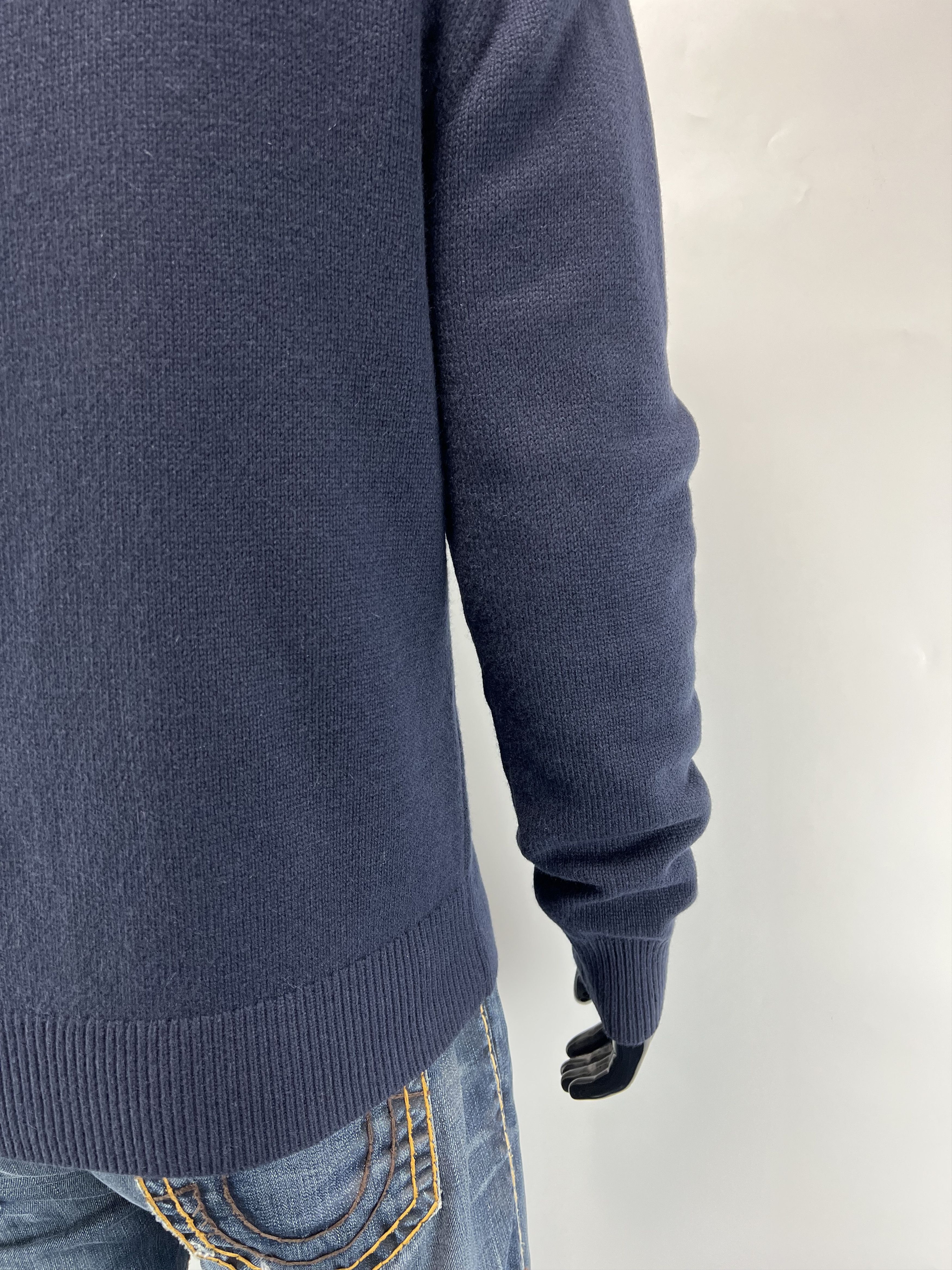 Givenchy Givenchy Wool Cashmere Crew Neck Knit Sweater Big Logo Size US S / EU 44-46 / 1 - 9 Thumbnail