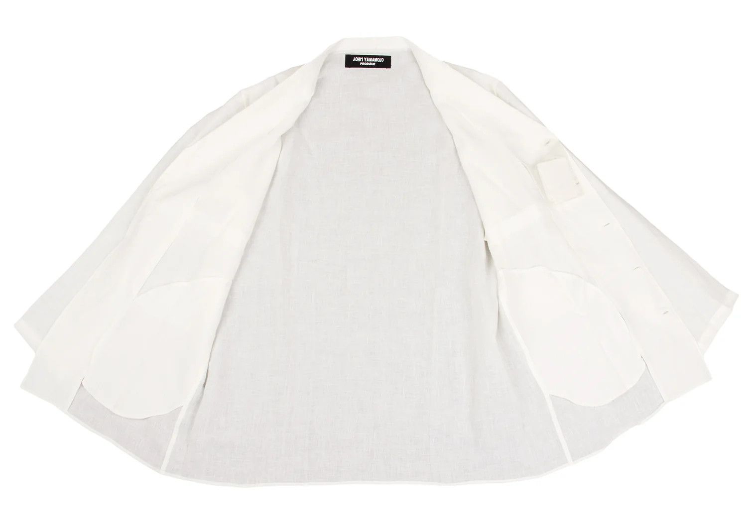 Yohji Yamamoto Yohji Yamamoto Linen Front-Panel Long Jacket Size US S / EU 44-46 / 1 - 14 Thumbnail